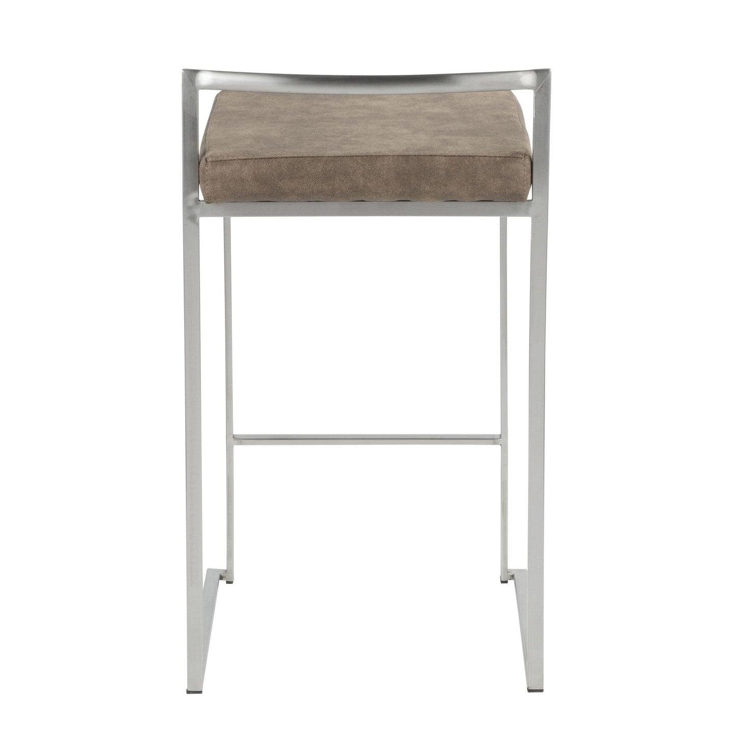 Majestic Office Furniture Stacker 26" Fixed-Height Counter Stool - Set Of 3