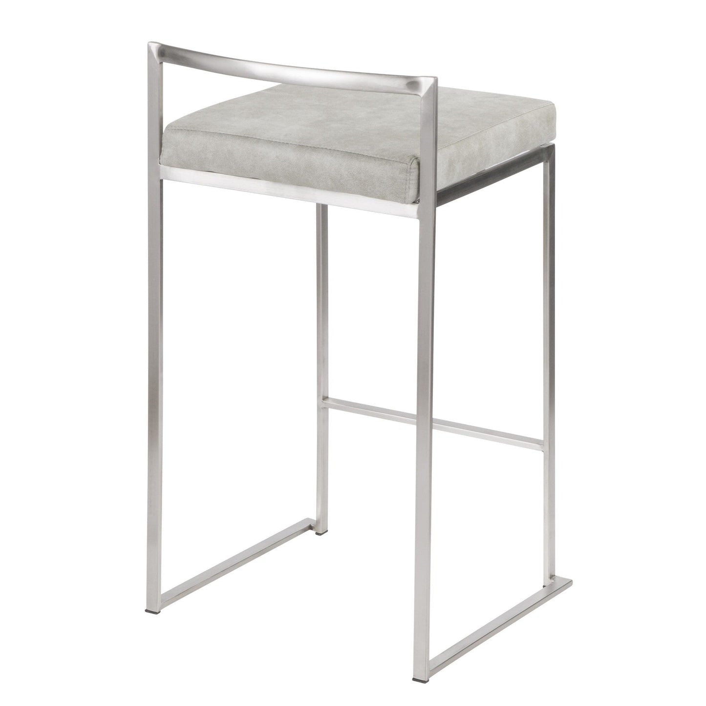 Majestic Office Furniture Stacker 26" Fixed-Height Counter Stool - Set Of 3