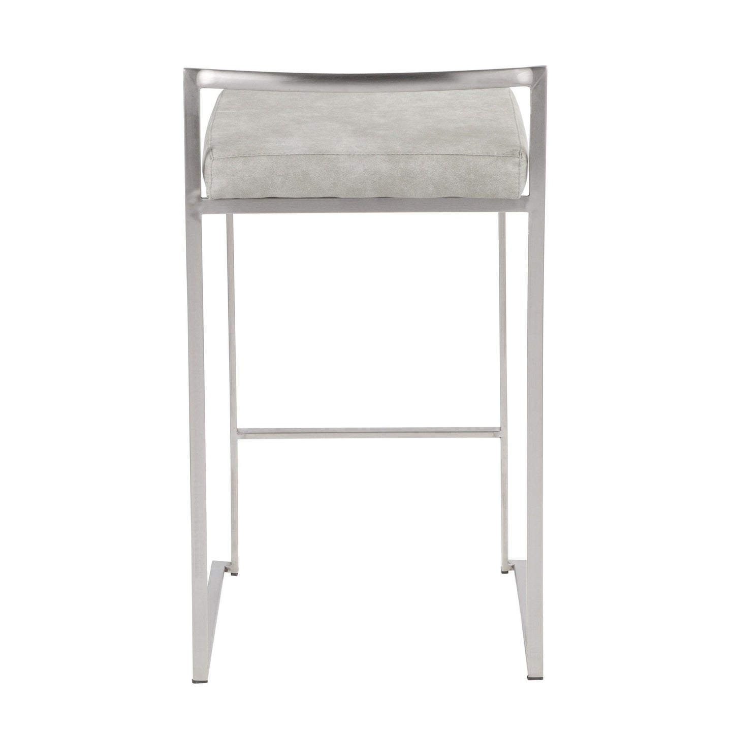 Majestic Office Furniture Stacker 26" Fixed-Height Counter Stool - Set Of 3