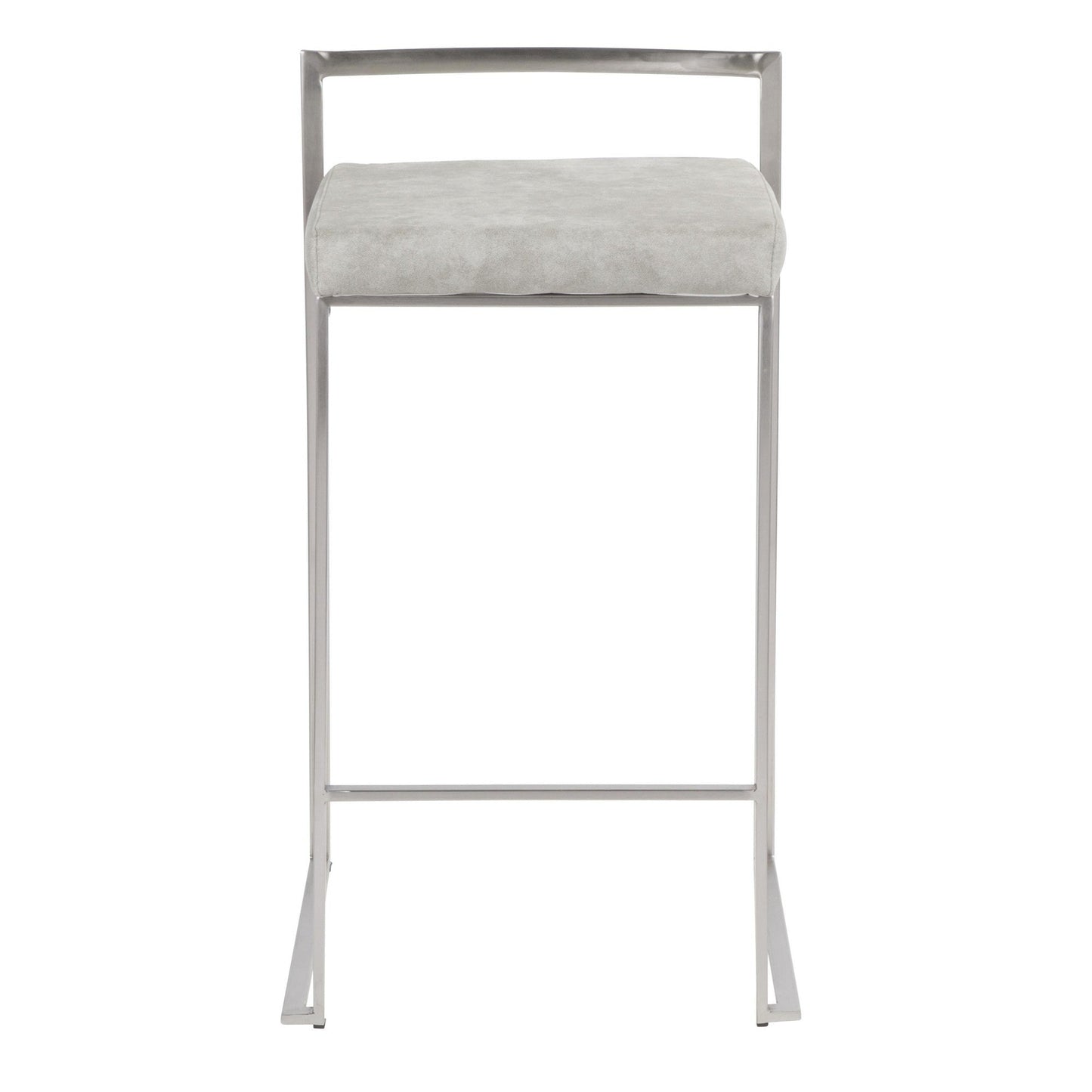 Majestic Office Furniture Stacker 26" Fixed-Height Counter Stool - Set Of 3