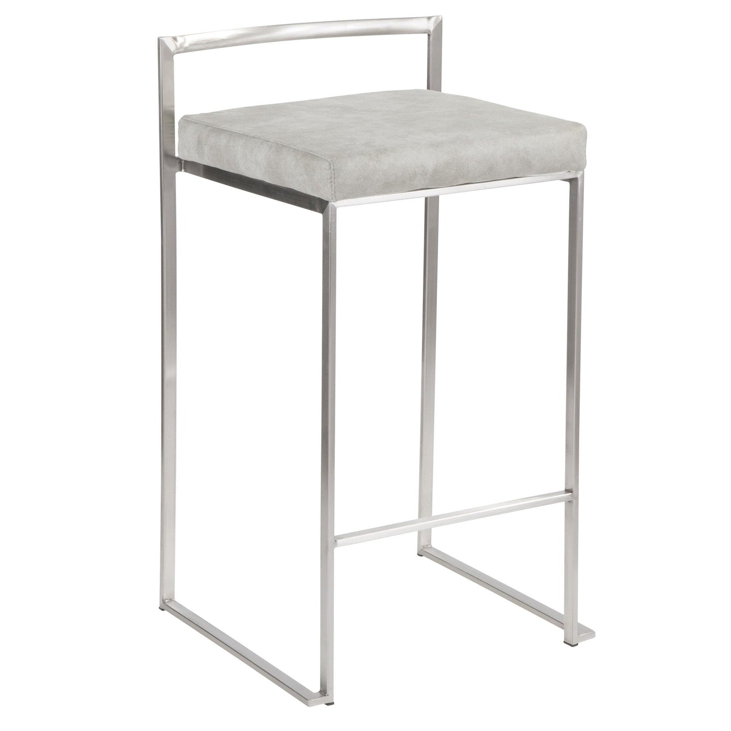 Majestic Office Furniture Stacker 26" Fixed-Height Counter Stool - Set Of 3