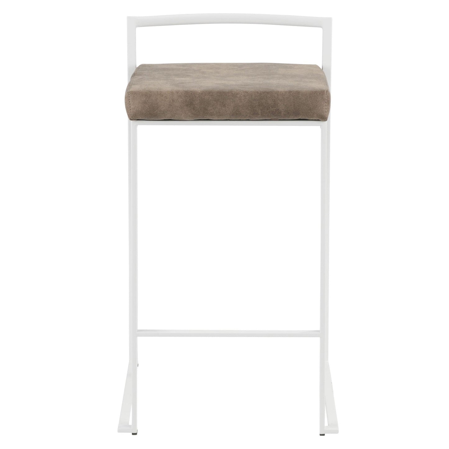 Majestic Office Furniture Stacker 26" Fixed-Height Counter Stool - Set Of 3