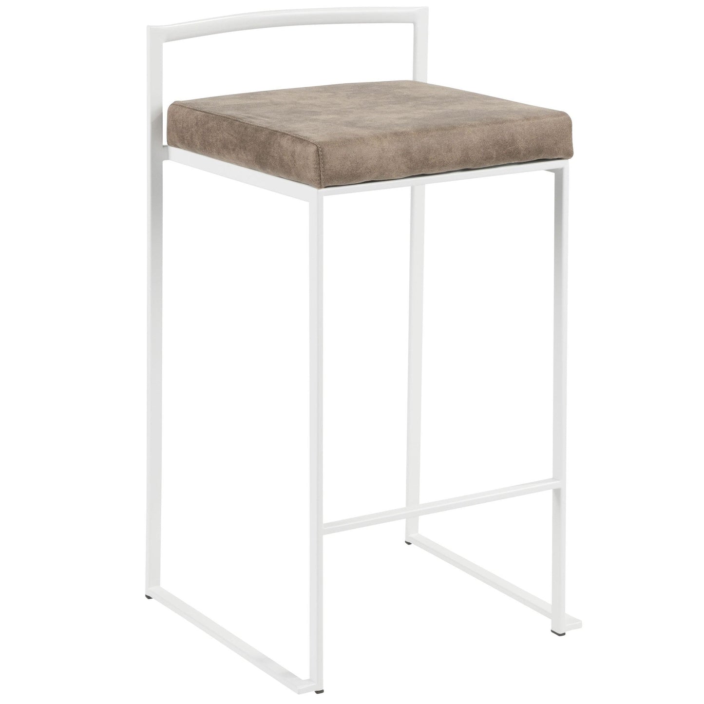 Majestic Office Furniture Stacker 26" Fixed-Height Counter Stool - Set Of 3