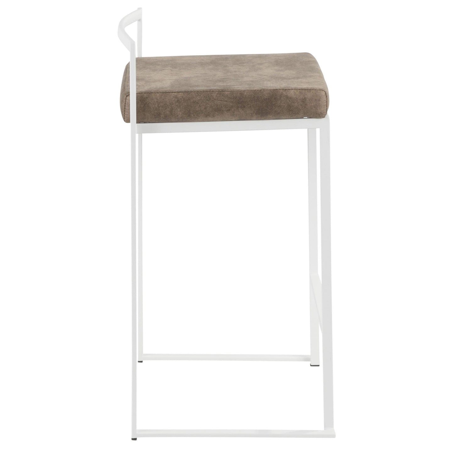 Majestic Office Furniture Stacker 26" Fixed-Height Counter Stool - Set Of 3