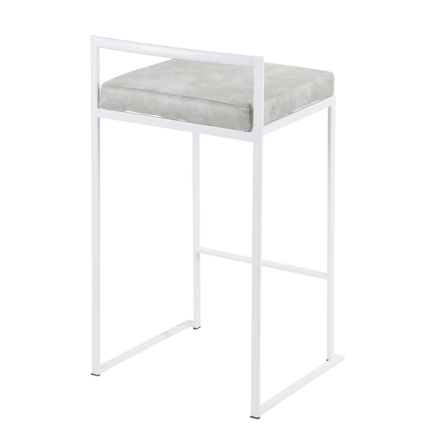 Majestic Office Furniture Stacker 26" Fixed-Height Counter Stool - Set Of 3