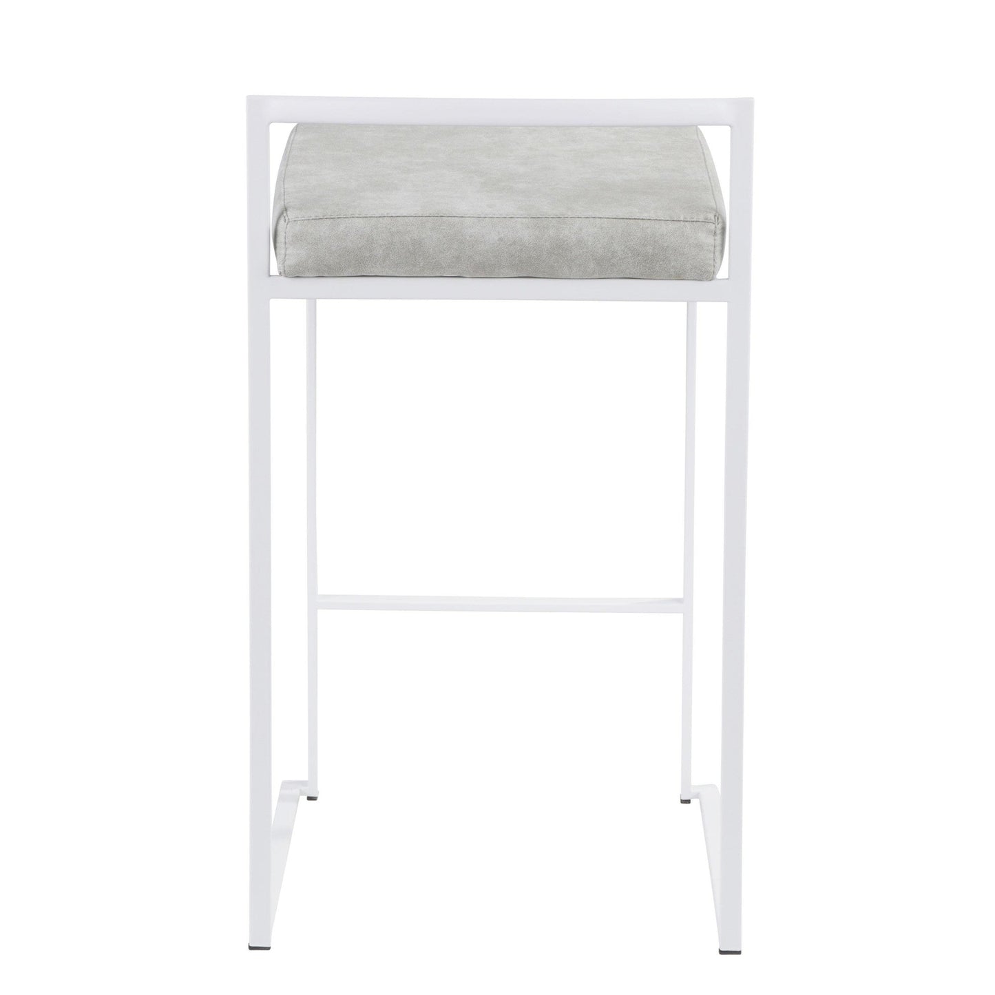 Majestic Office Furniture Stacker 26" Fixed-Height Counter Stool - Set Of 3