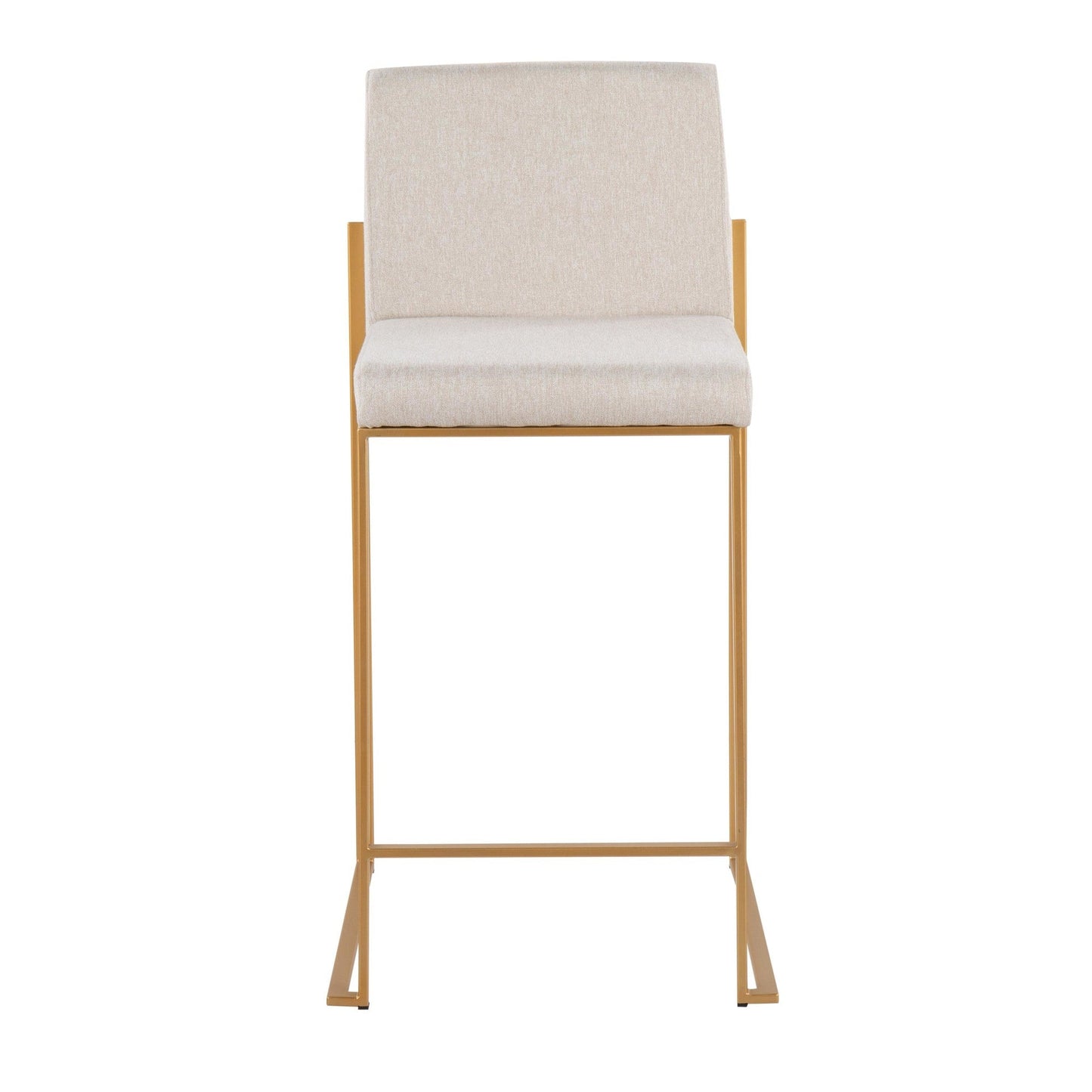 Majestic Office Furniture High Back 26" Fixed-Height Counter Stool - Set Of 3