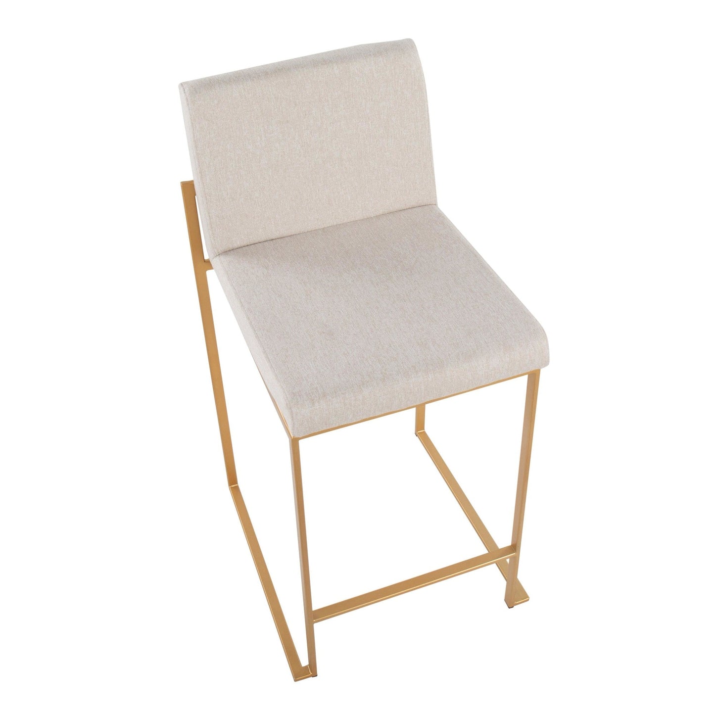 Majestic Office Furniture High Back 26" Fixed-Height Counter Stool - Set Of 3