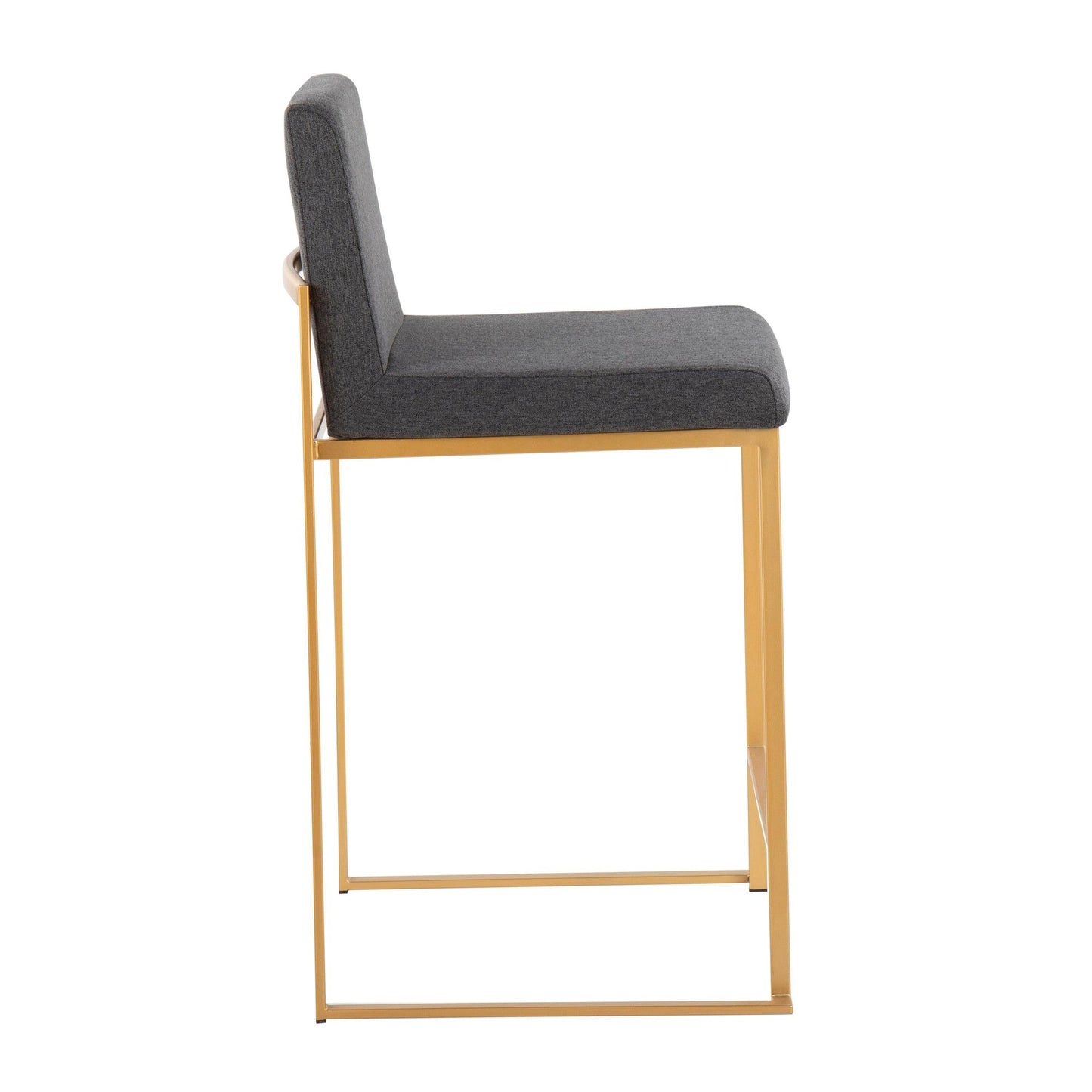 Majestic Office Furniture High Back 26" Fixed-Height Counter Stool - Set Of 3