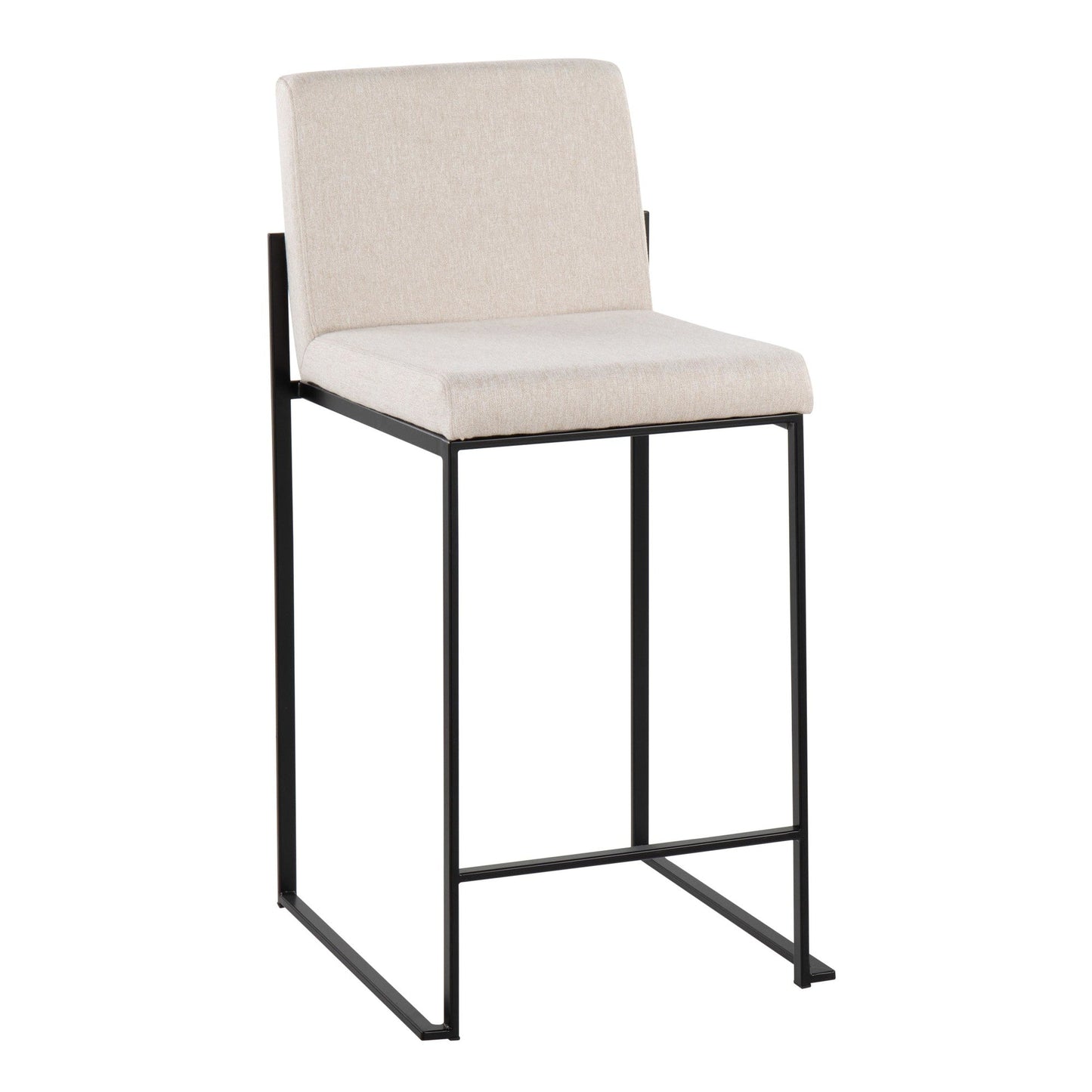Majestic Office Furniture High Back 26" Fixed-Height Counter Stool - Set Of 3