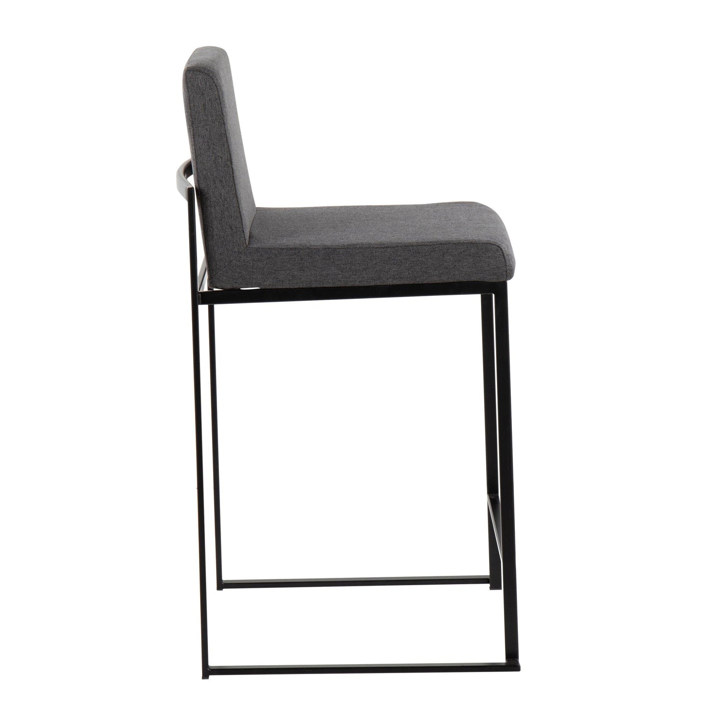 Majestic Office Furniture High Back 26" Fixed-Height Counter Stool - Set Of 3