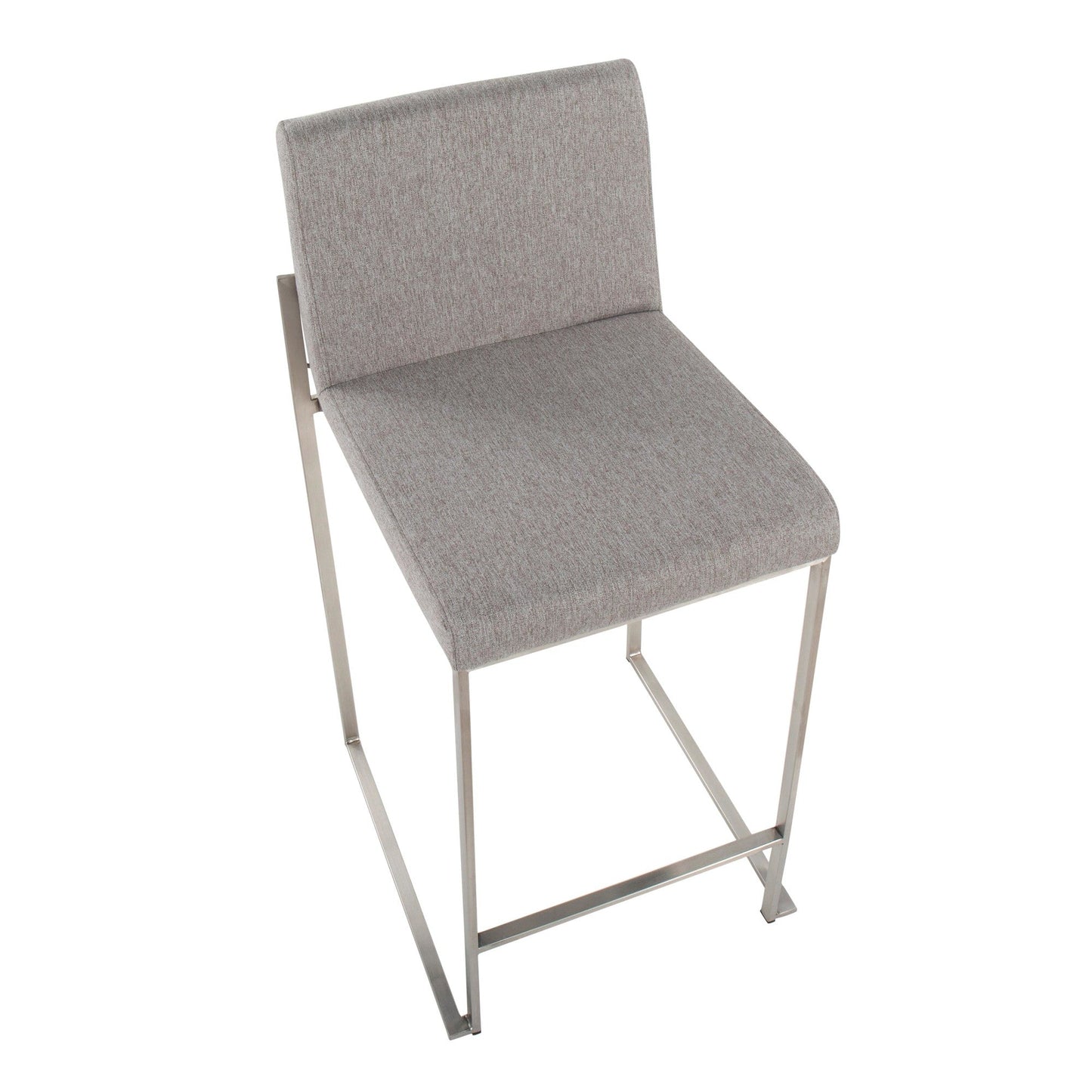 Majestic Office Furniture High Back 26" Fixed-Height Counter Stool - Set Of 3