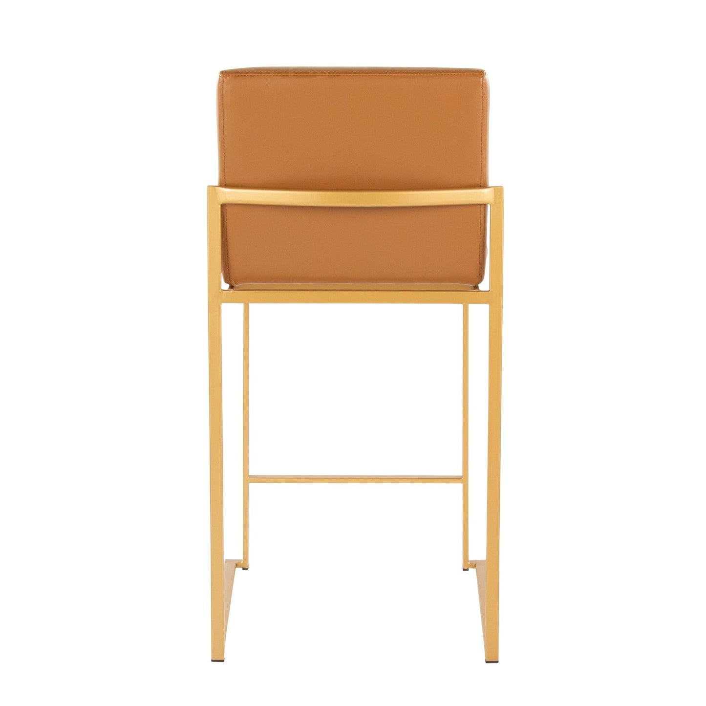 Majestic Office Furniture High Back 26" Fixed-Height Counter Stool - Set of 2