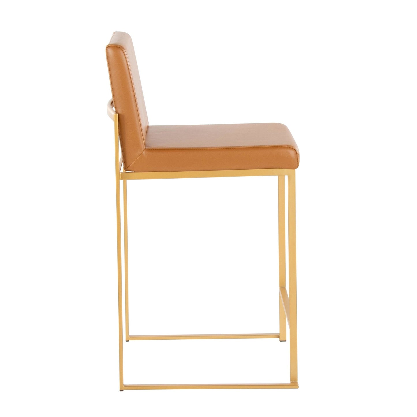 Majestic Office Furniture High Back 26" Fixed-Height Counter Stool - Set of 2