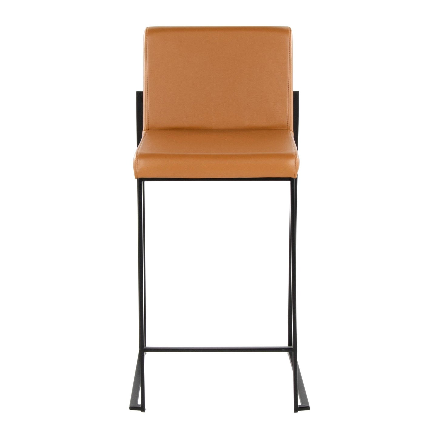 Majestic Office Furniture High Back 26" Fixed-Height Counter Stool - Set of 2