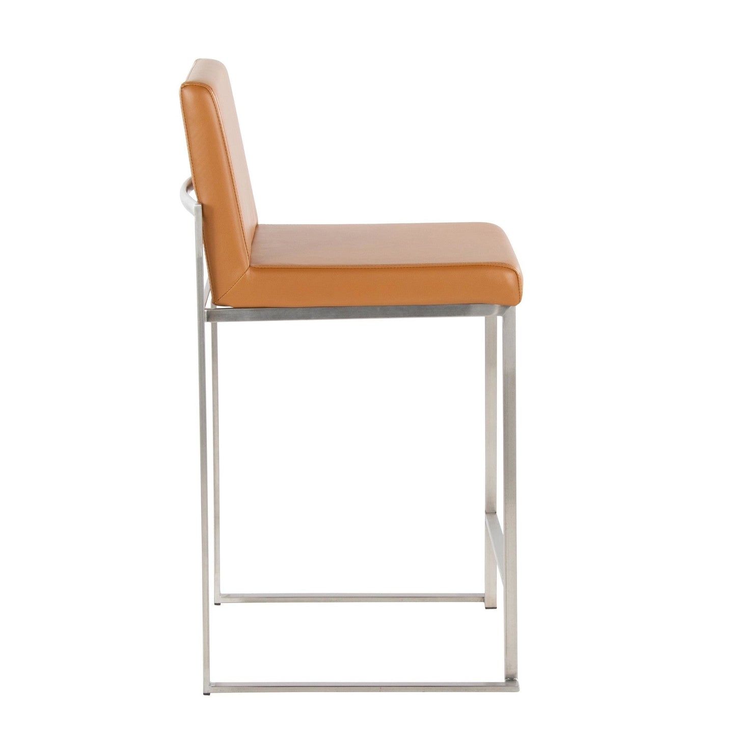 Majestic Office Furniture High Back 26" Fixed-Height Counter Stool - Set of 2