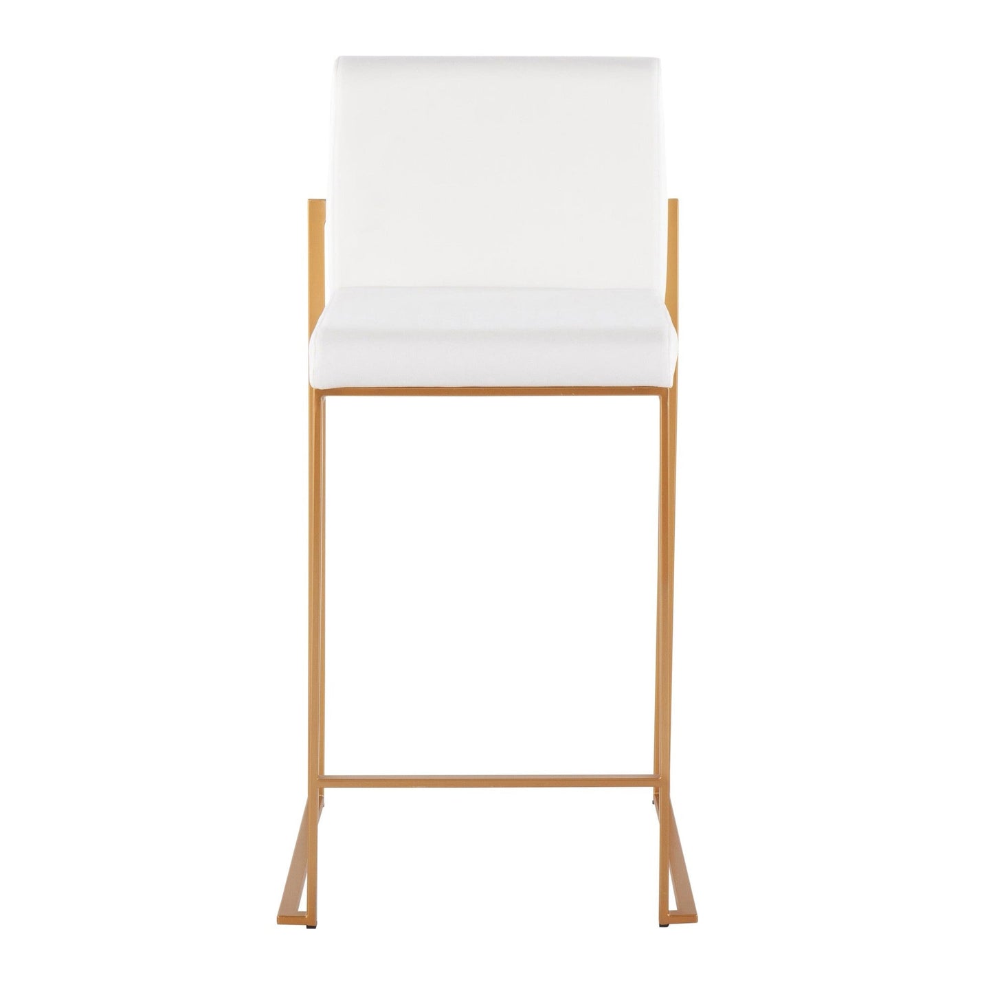 Majestic Office Furniture High Back 26" Fixed-Height Counter Stool - Set Of 3