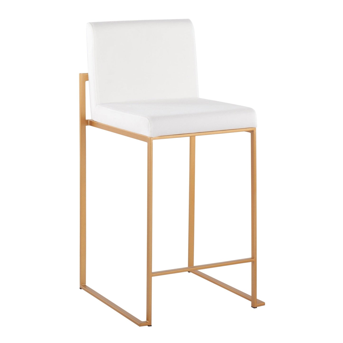 Majestic Office Furniture High Back 26" Fixed-Height Counter Stool - Set Of 3