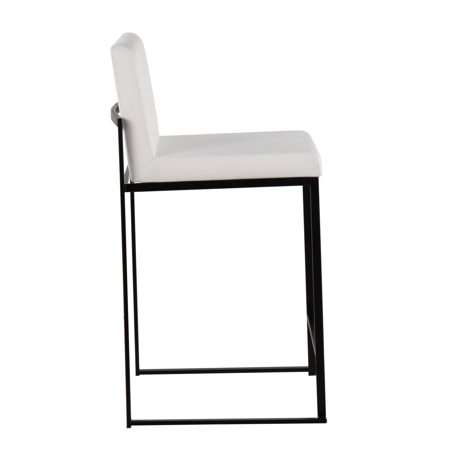 Majestic Office Furniture High Back 26" Fixed-Height Counter Stool - Set Of 3