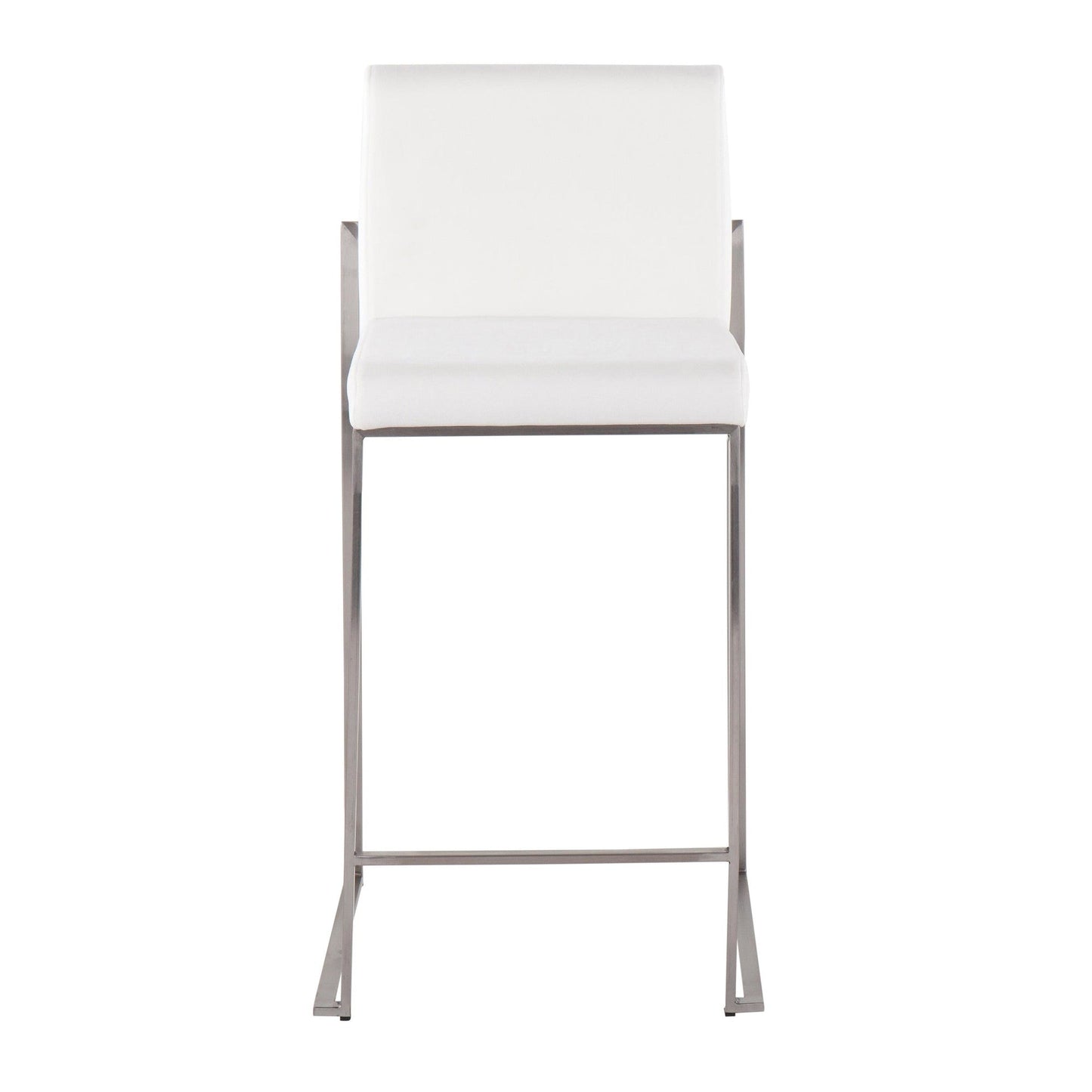 Majestic Office Furniture High Back 26" Fixed-Height Counter Stool - Set Of 3