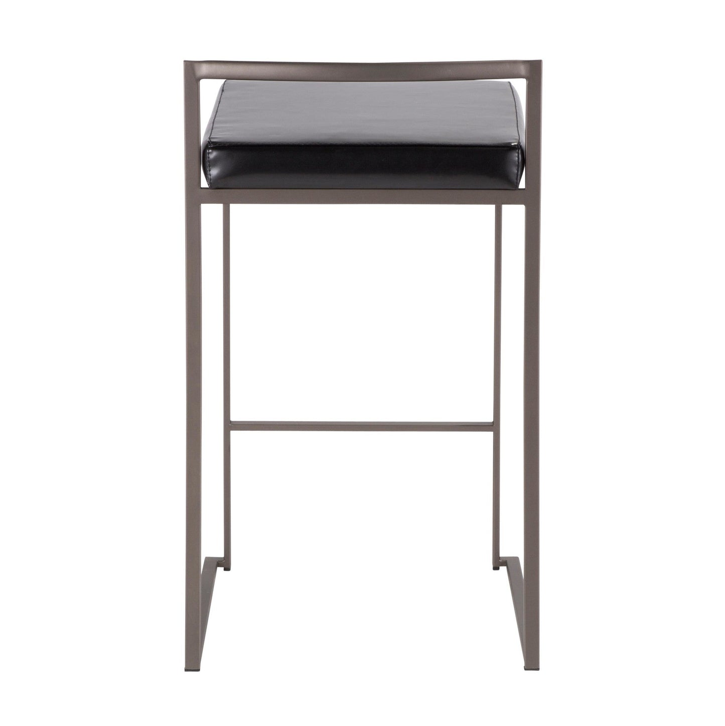 Majestic Office Furniture Stacker 26" Fixed-Height Counter Stool - Set Of 3