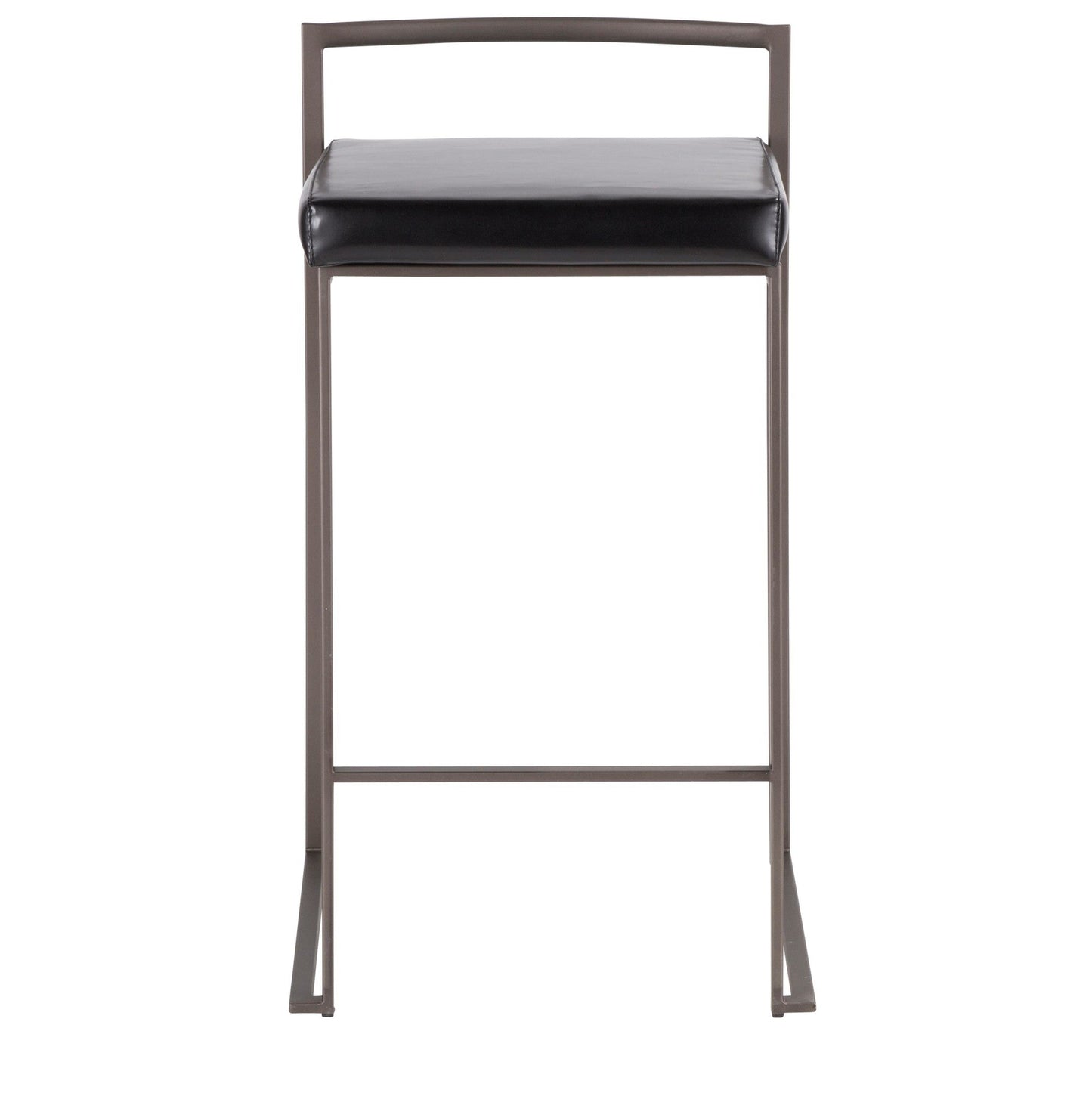 Majestic Office Furniture Stacker 26" Fixed-Height Counter Stool - Set Of 3