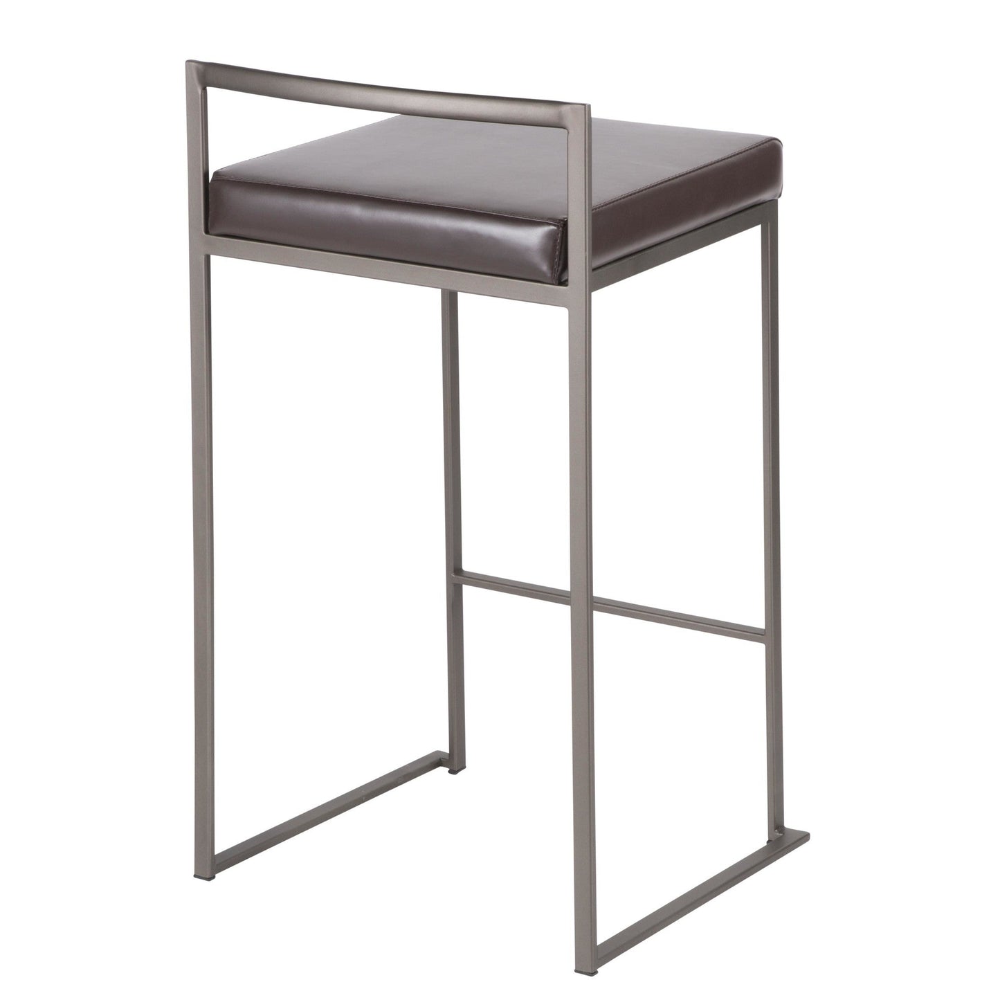 Majestic Office Furniture Stacker 26" Fixed-Height Counter Stool - Set Of 3