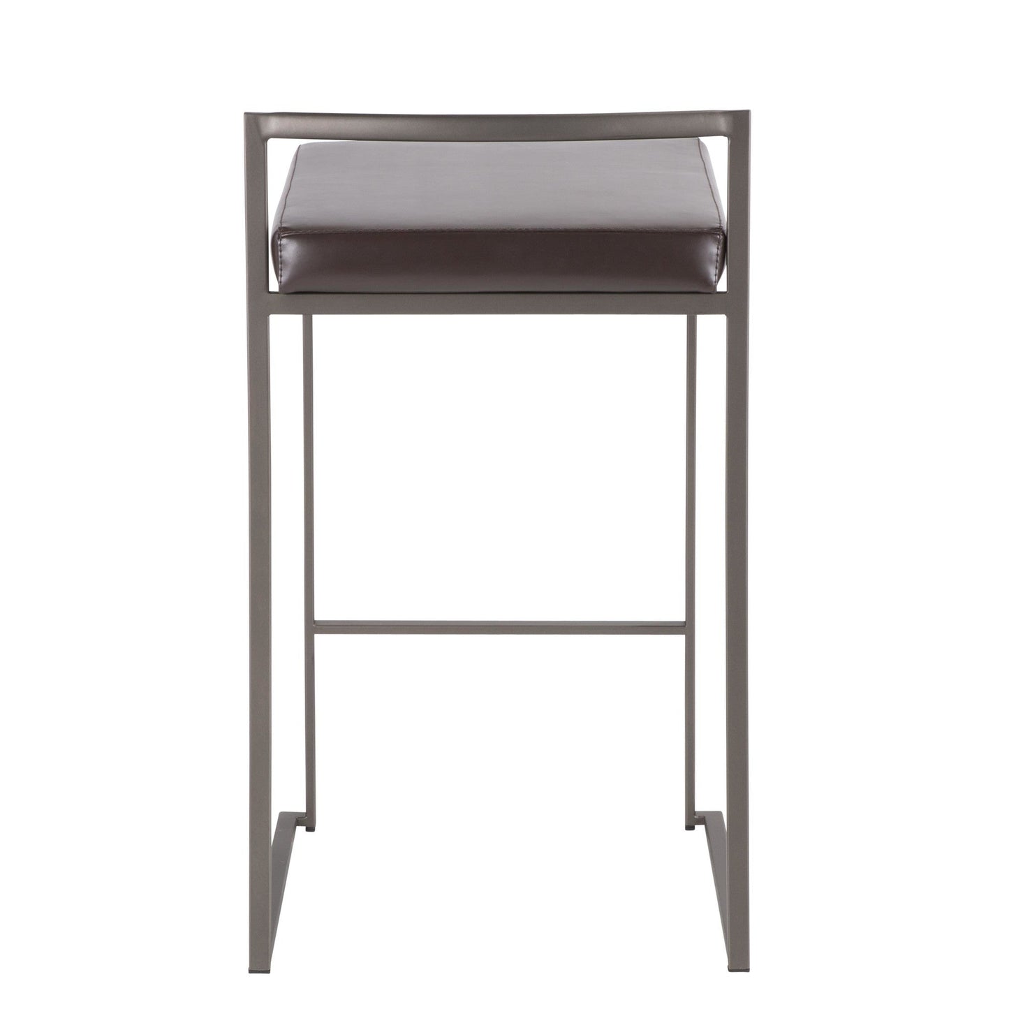 Majestic Office Furniture Stacker 26" Fixed-Height Counter Stool - Set Of 3
