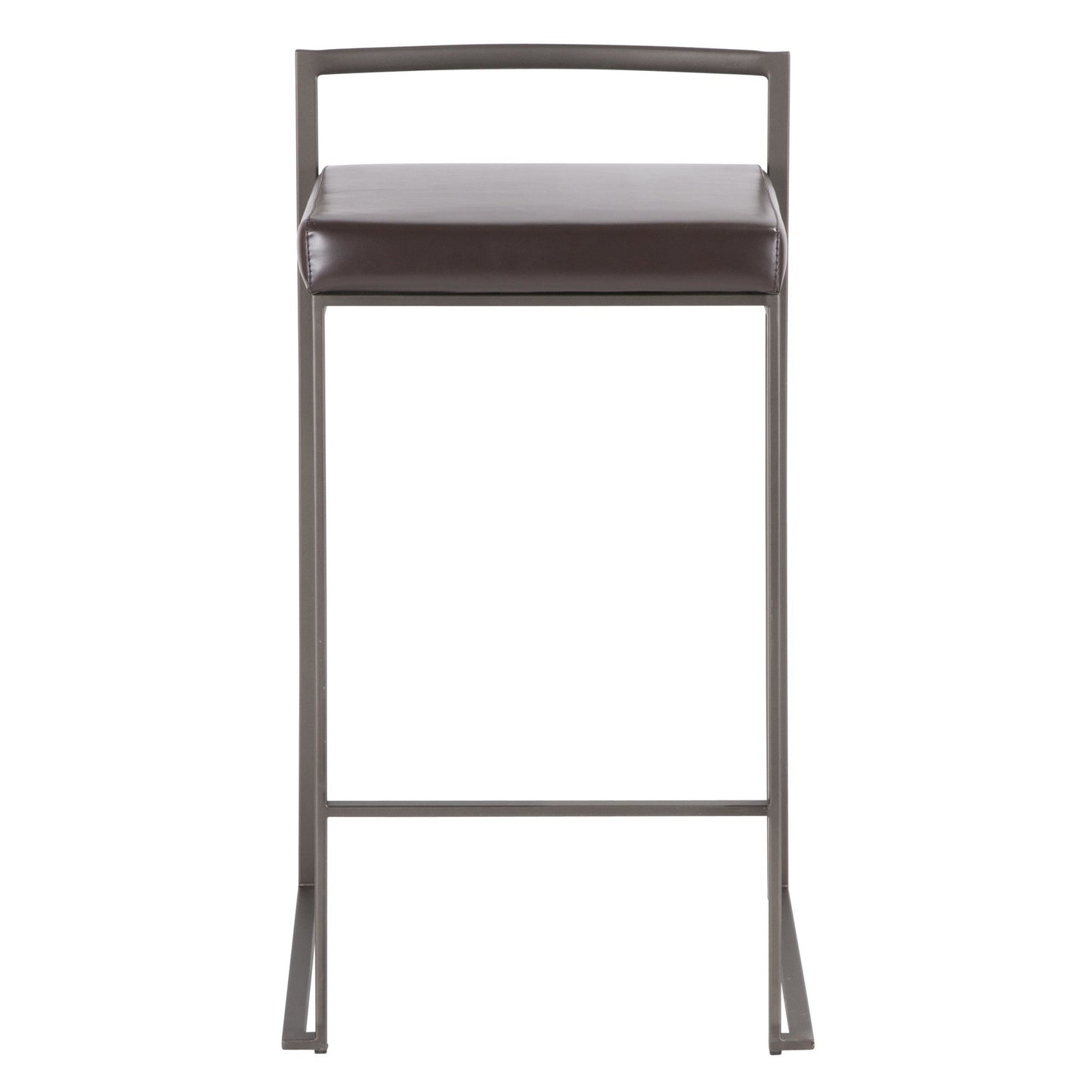 Majestic Office Furniture Stacker 26" Fixed-Height Counter Stool - Set Of 3