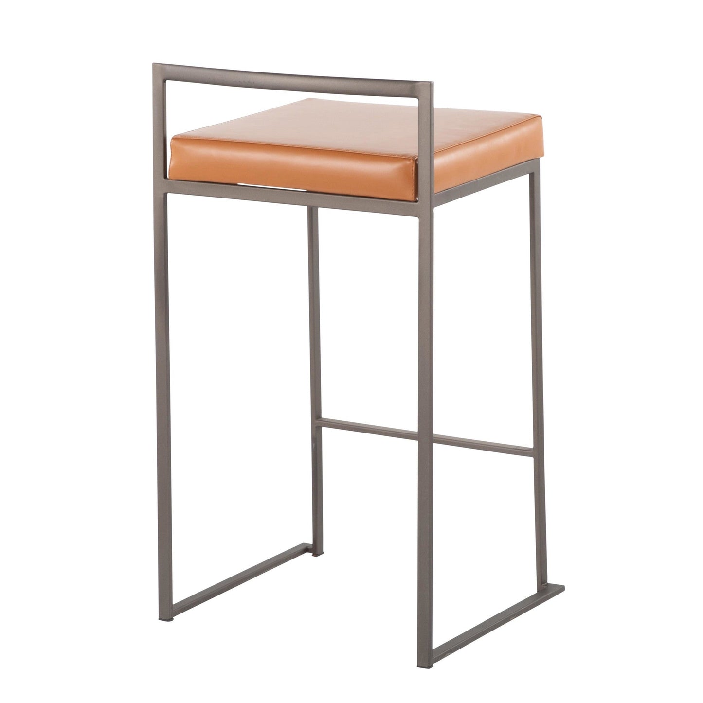 Majestic Office Furniture Stacker 26" Fixed-Height Counter Stool - Set Of 3