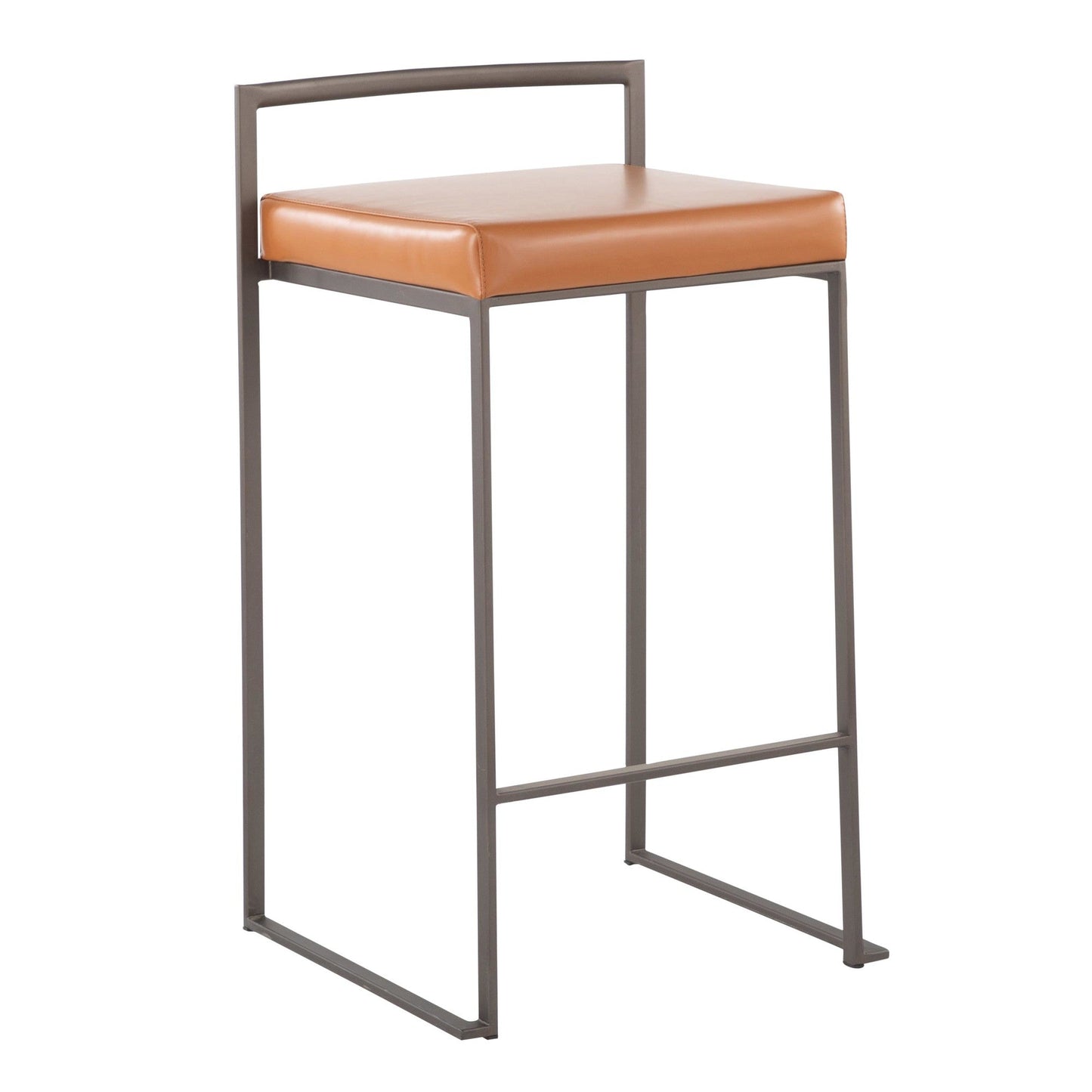 Majestic Office Furniture Stacker 26" Fixed-Height Counter Stool - Set Of 3