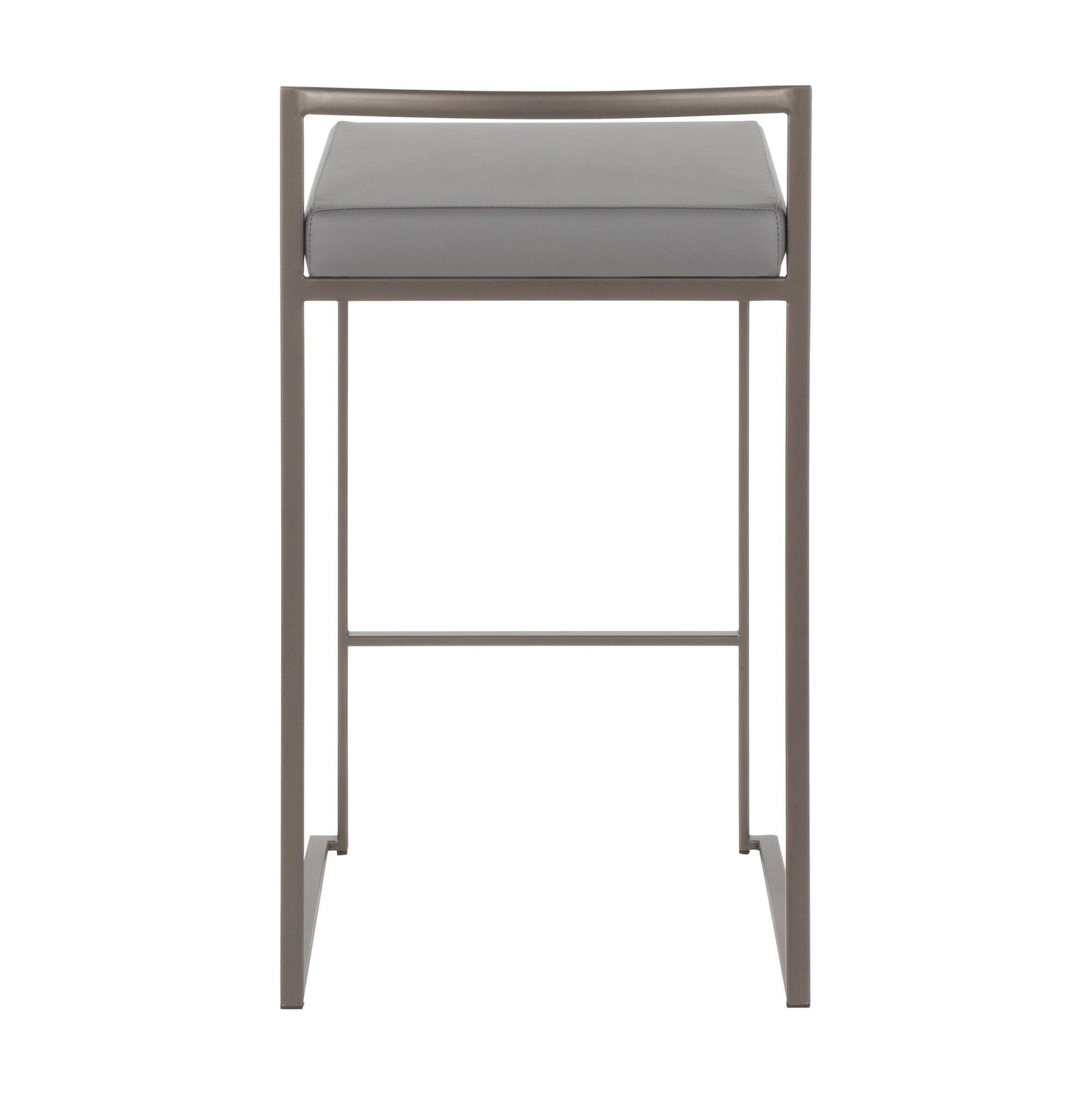 Majestic Office Furniture Stacker 26" Fixed-Height Counter Stool - Set Of 3