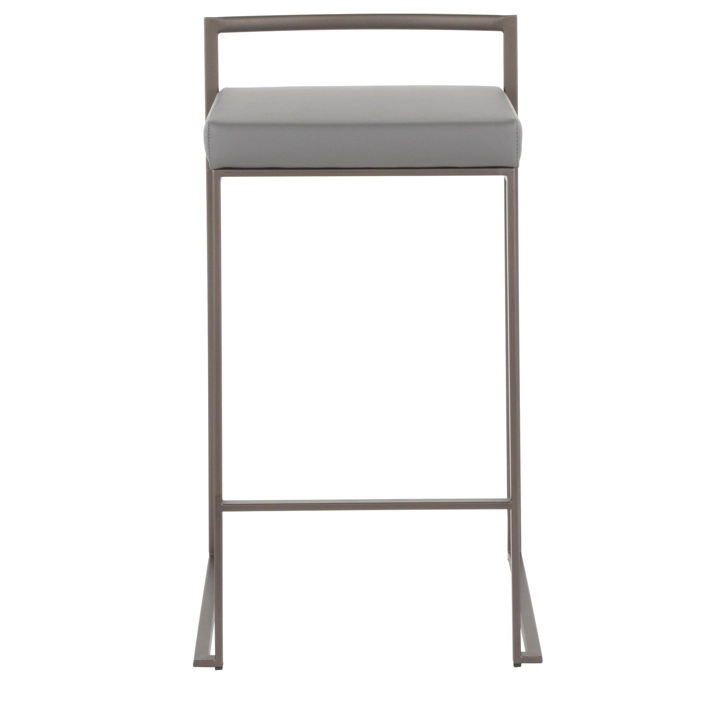 Majestic Office Furniture Stacker 26" Fixed-Height Counter Stool - Set Of 3