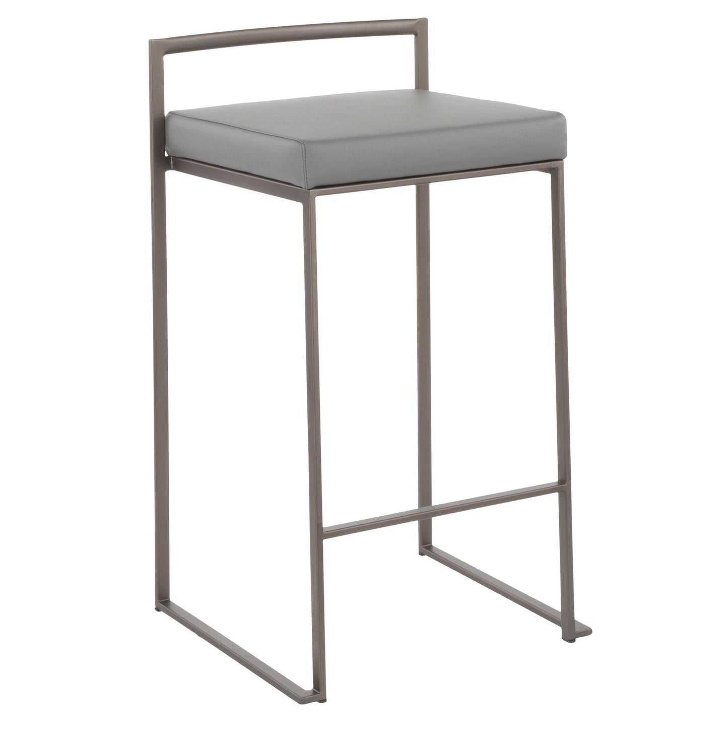 Majestic Office Furniture Stacker 26" Fixed-Height Counter Stool - Set Of 3