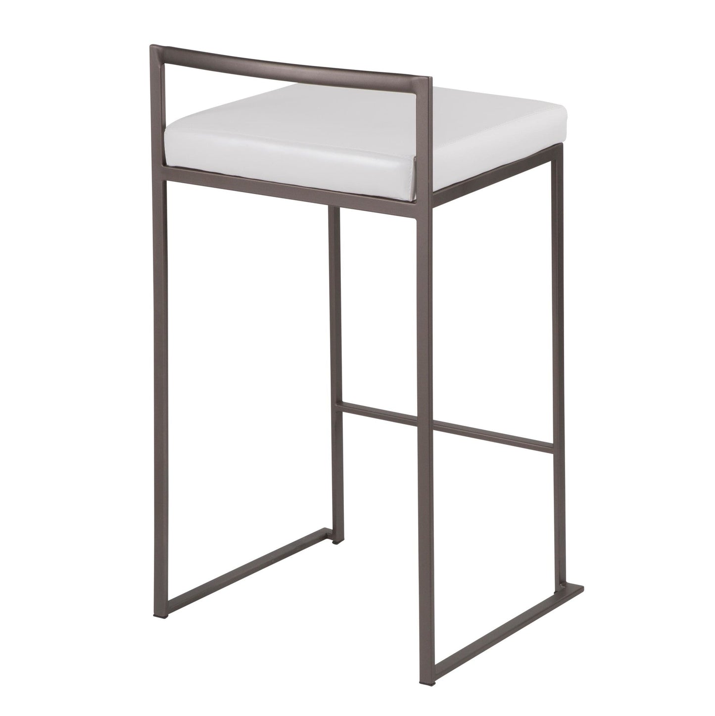 Majestic Office Furniture Stacker 26" Fixed-Height Counter Stool - Set Of 3