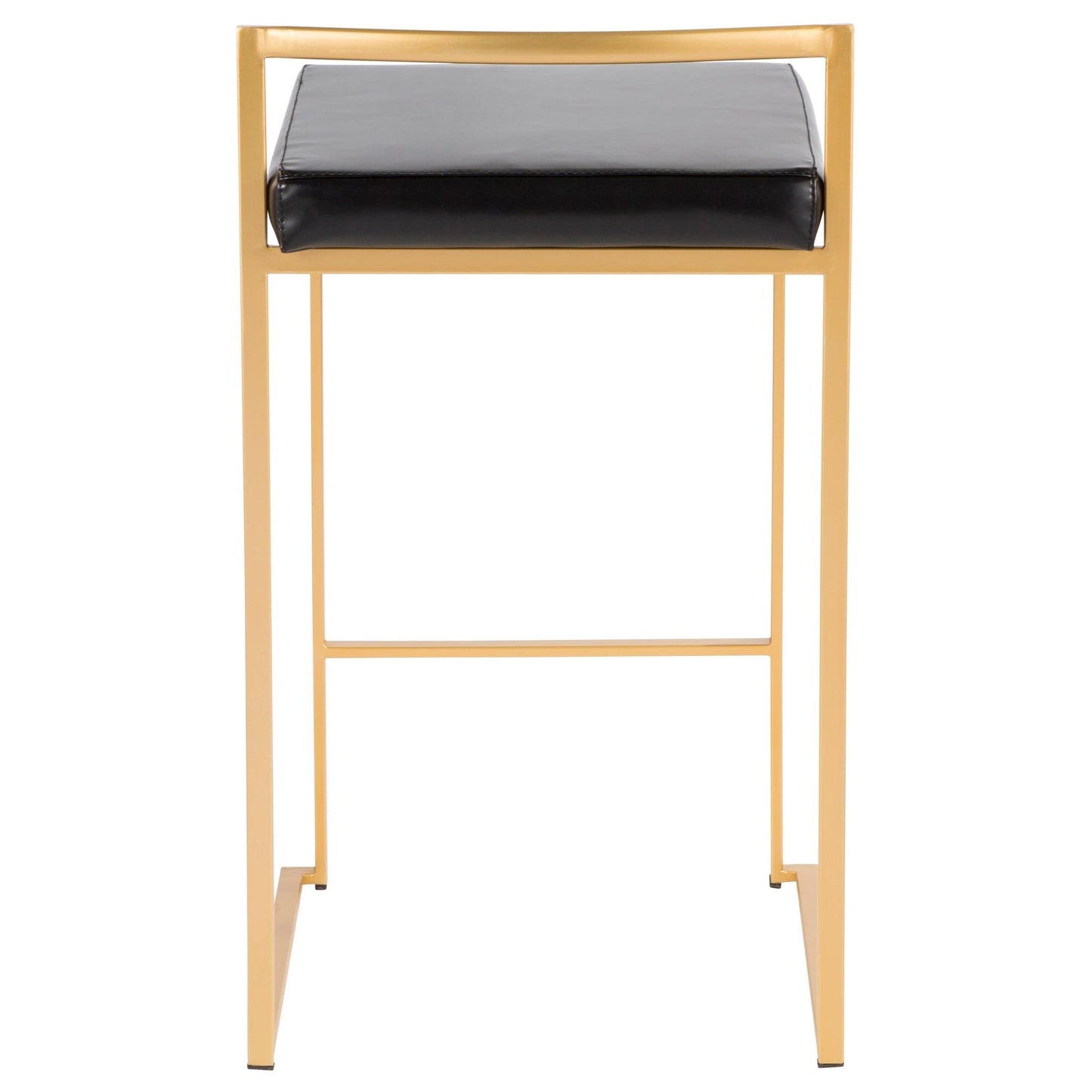 Majestic Office Furniture Stacker 26" Fixed-Height Counter Stool - Set Of 3
