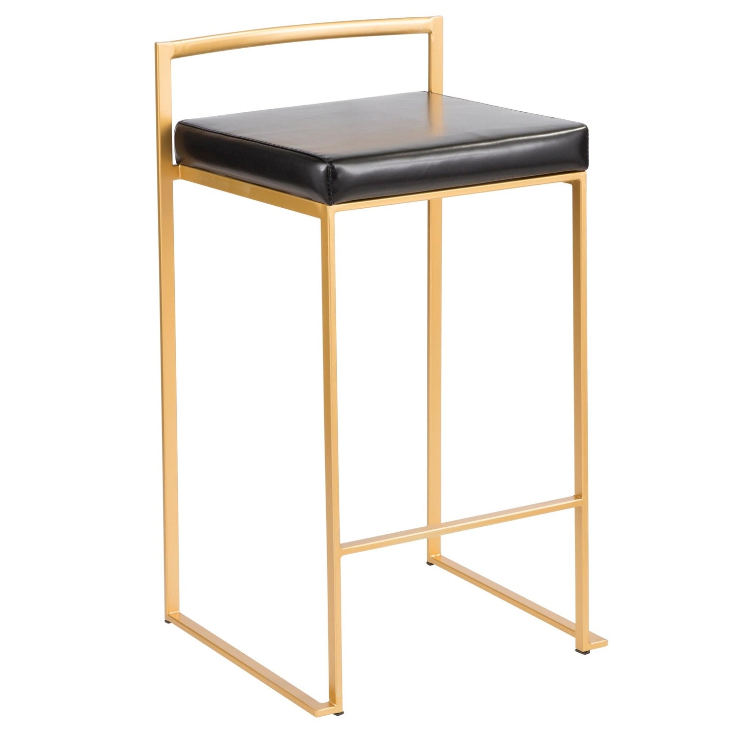 Majestic Office Furniture Stacker 26" Fixed-Height Counter Stool - Set Of 3