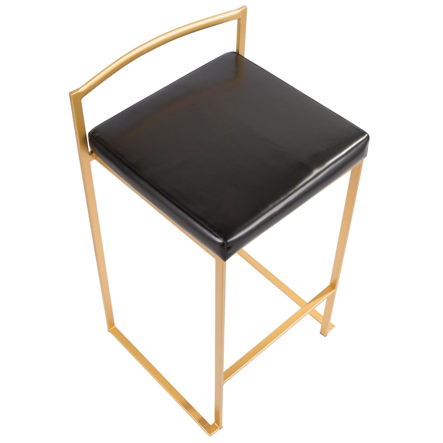 Majestic Office Furniture Stacker 26" Fixed-Height Counter Stool - Set Of 3