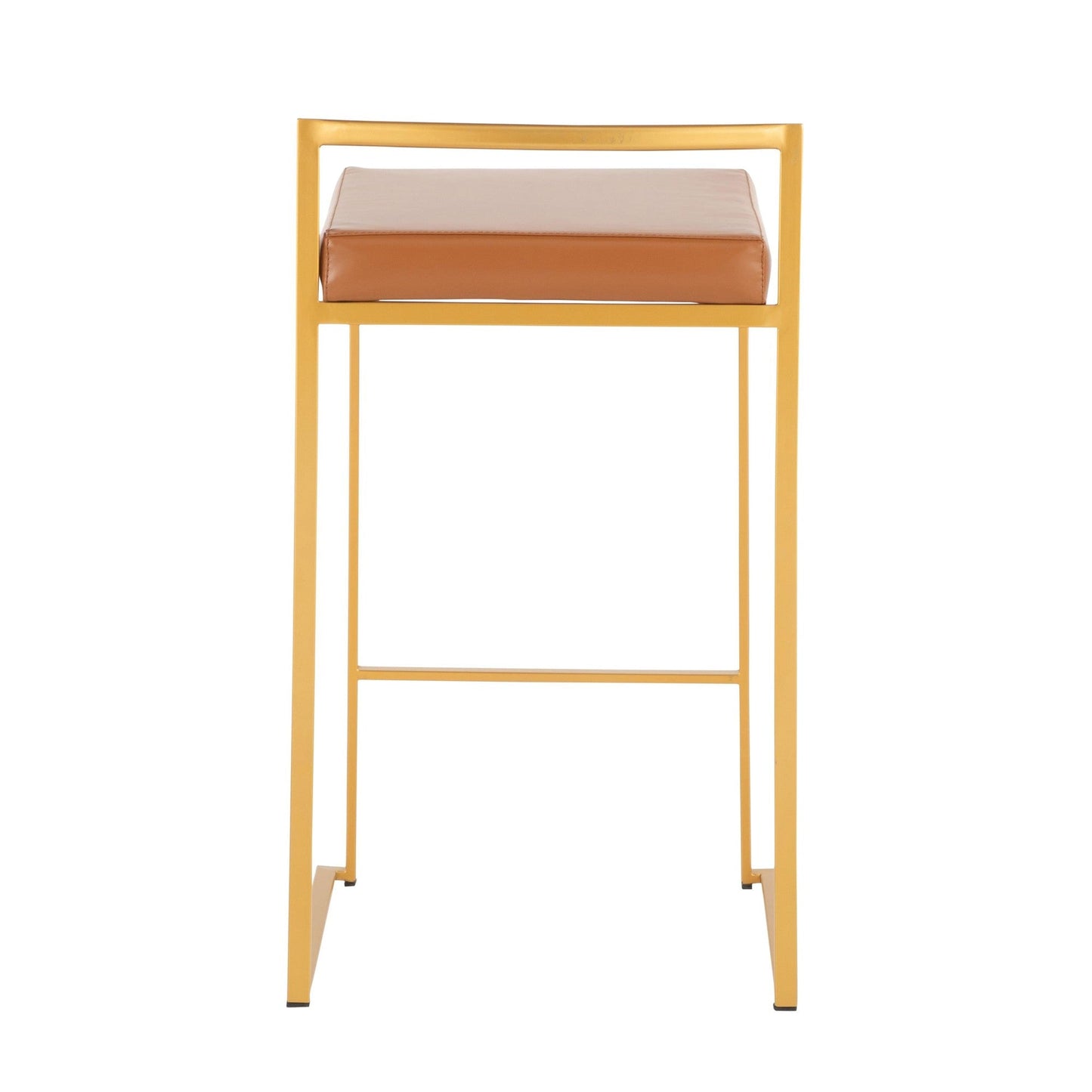 Majestic Office Furniture Stacker 26" Fixed-Height Counter Stool - Set Of 3