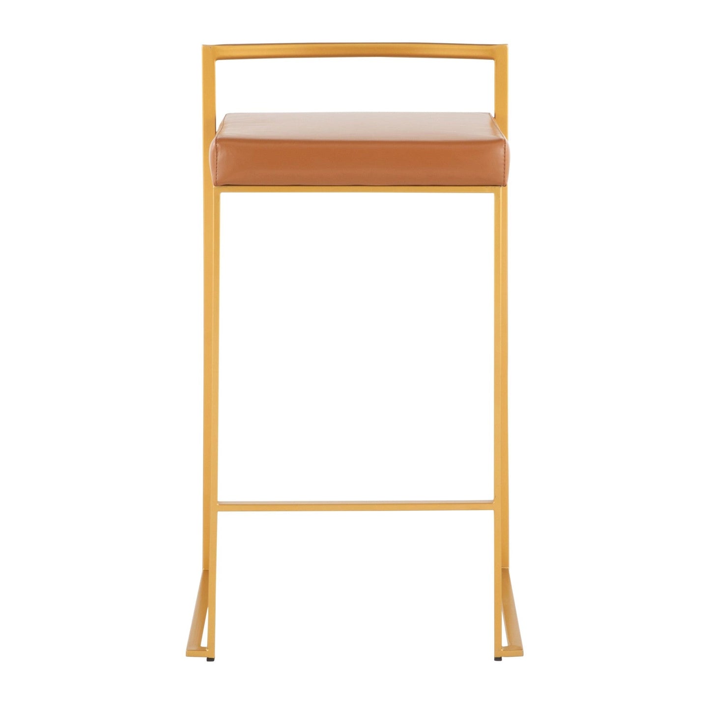 Majestic Office Furniture Stacker 26" Fixed-Height Counter Stool - Set Of 3
