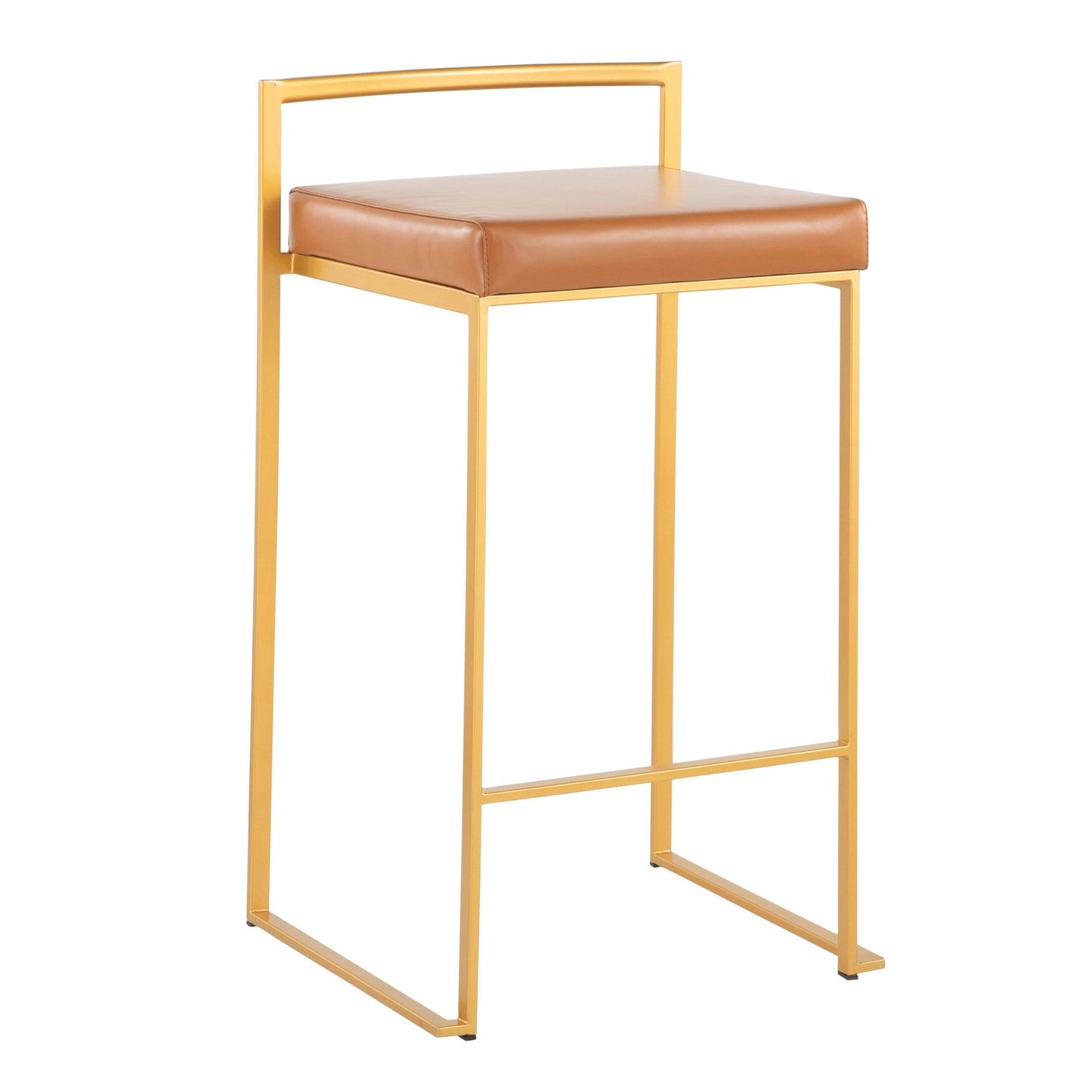 Majestic Office Furniture Stacker 26" Fixed-Height Counter Stool - Set Of 3