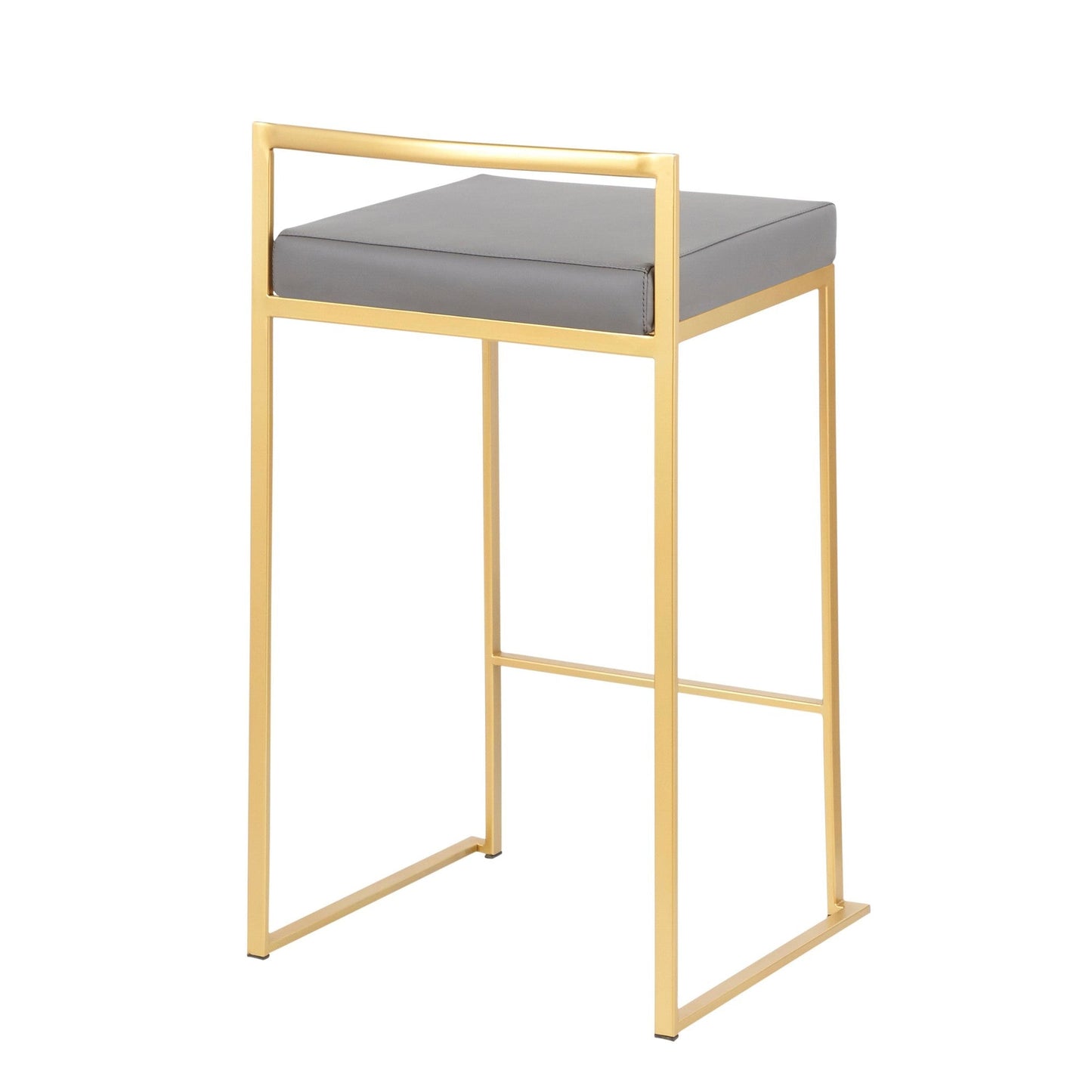 Majestic Office Furniture Stacker 26" Fixed-Height Counter Stool - Set Of 3