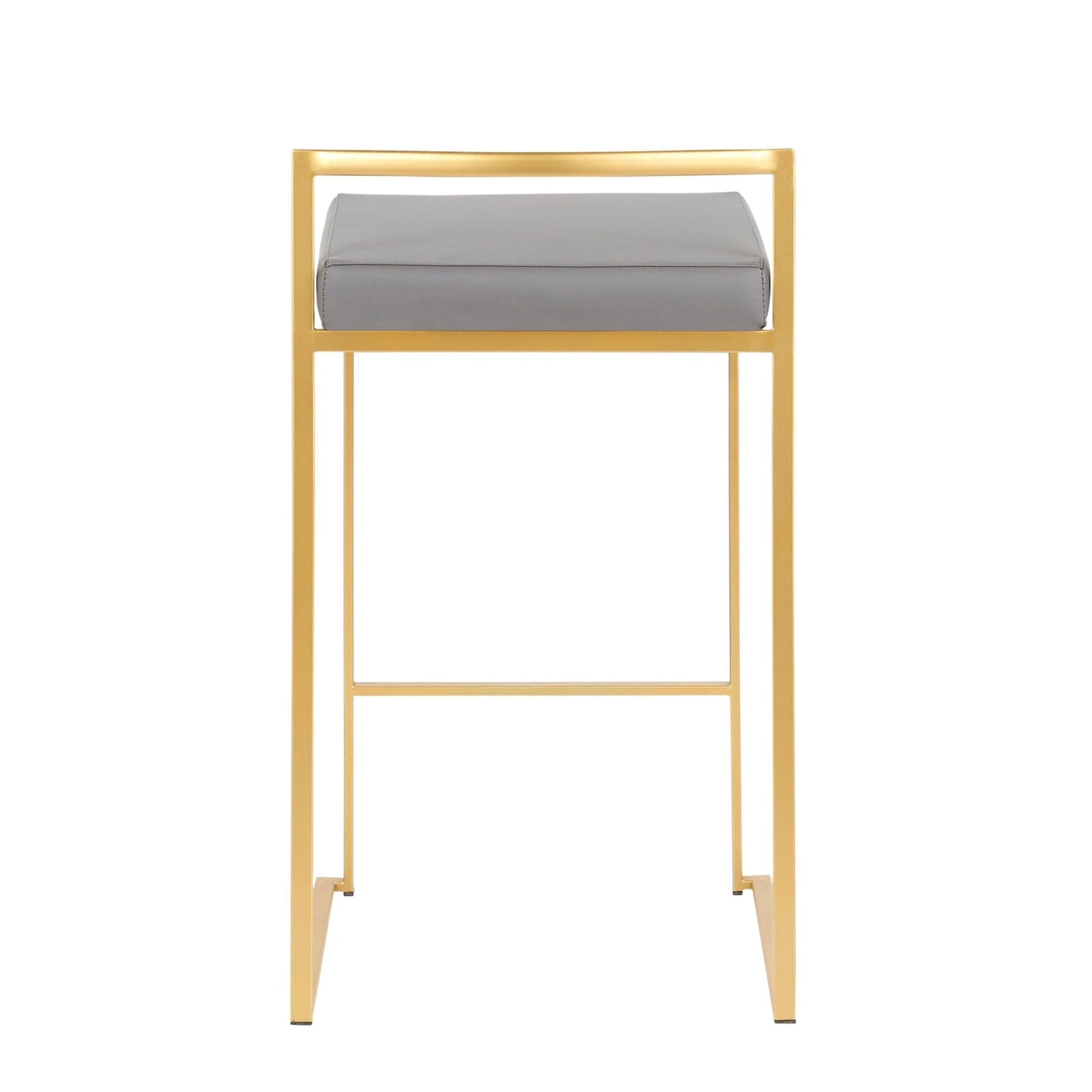 Majestic Office Furniture Stacker 26" Fixed-Height Counter Stool - Set Of 3