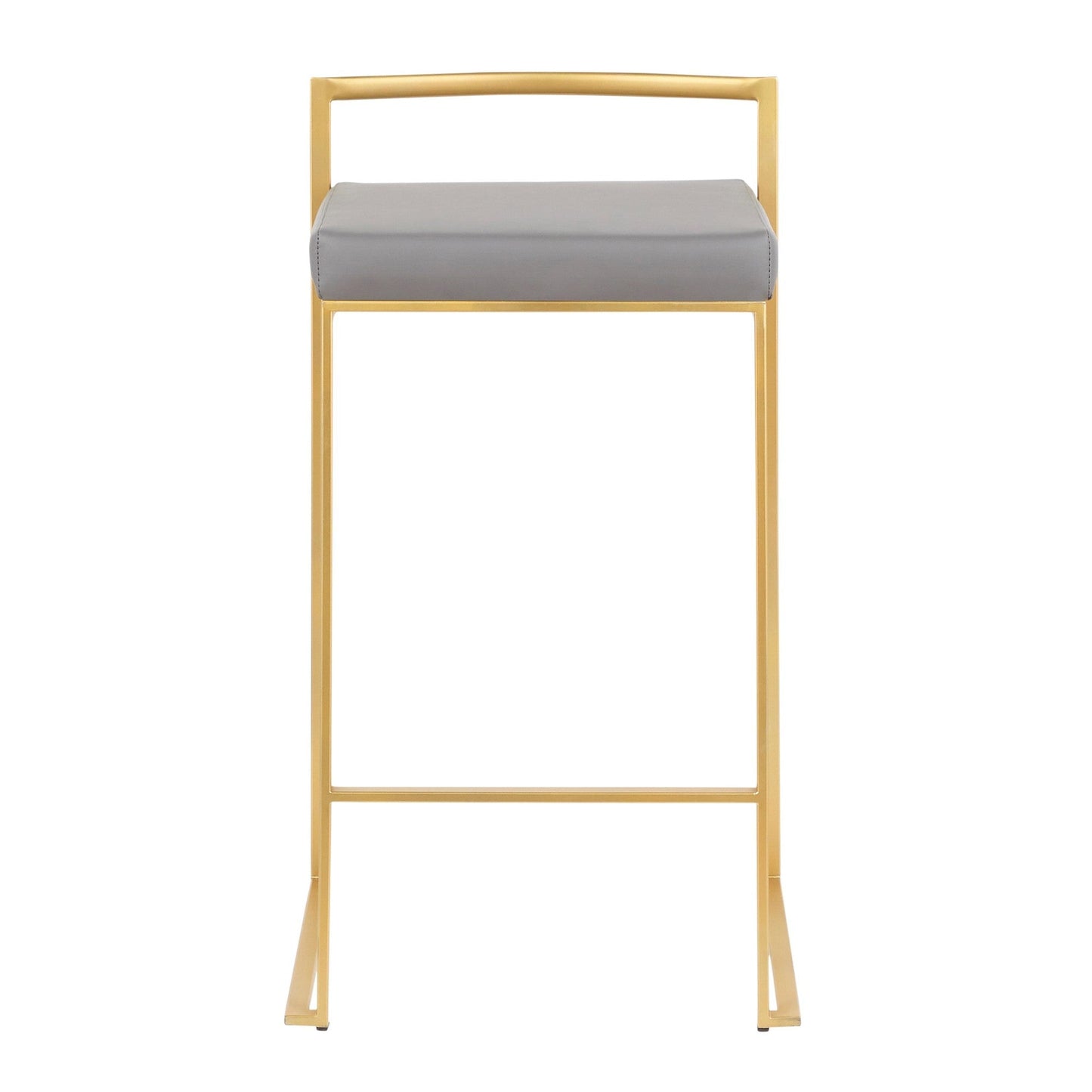 Majestic Office Furniture Stacker 26" Fixed-Height Counter Stool - Set Of 3
