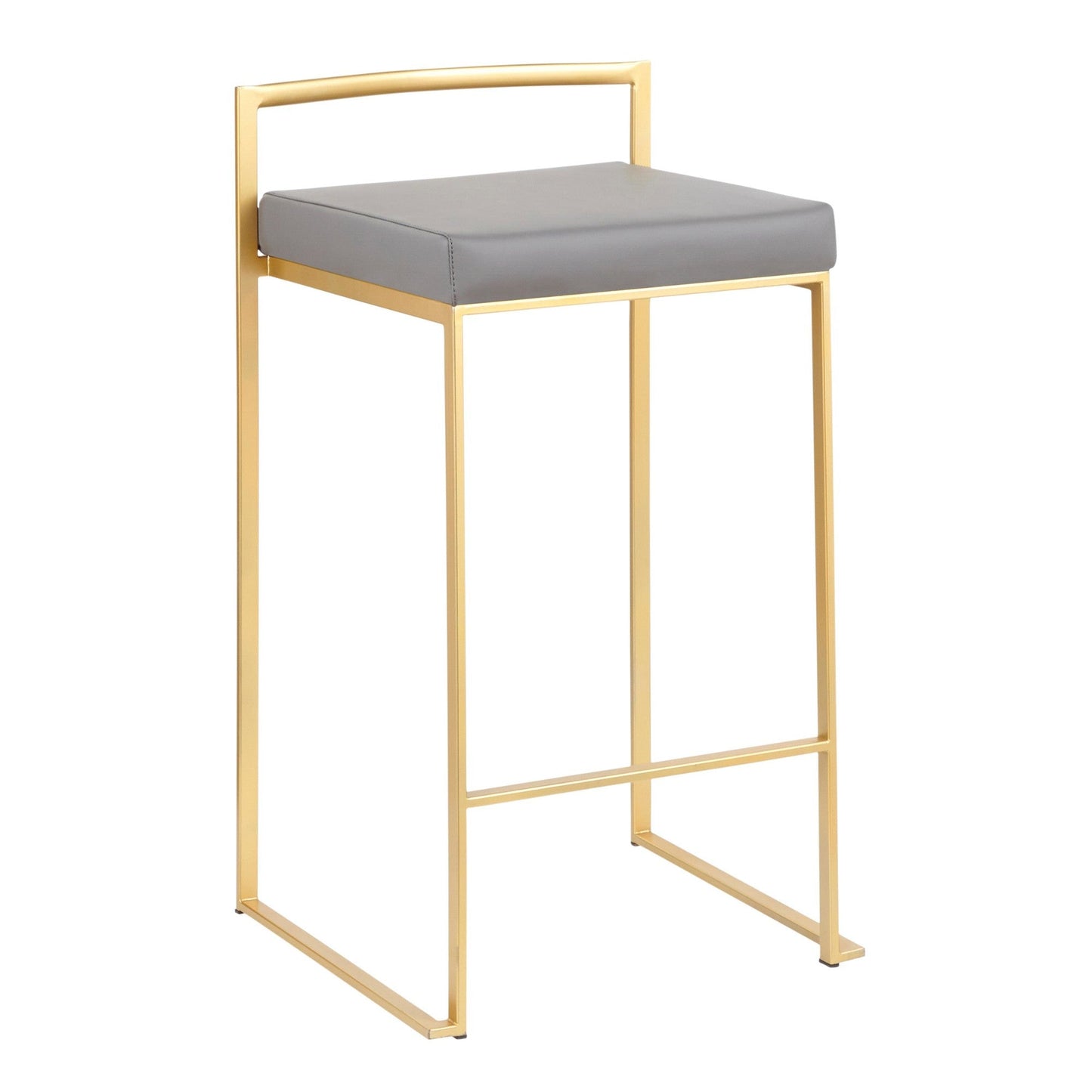 Majestic Office Furniture Stacker 26" Fixed-Height Counter Stool - Set Of 3