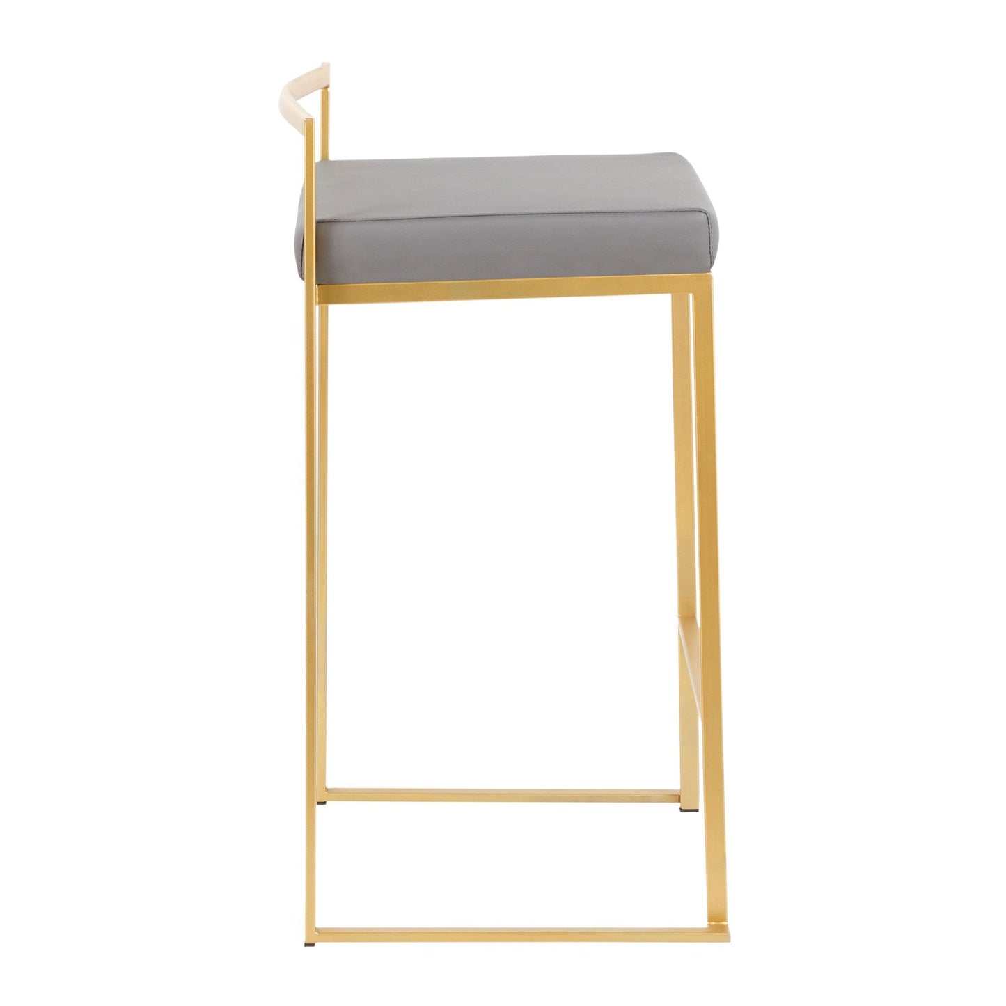 Majestic Office Furniture Stacker 26" Fixed-Height Counter Stool - Set Of 3
