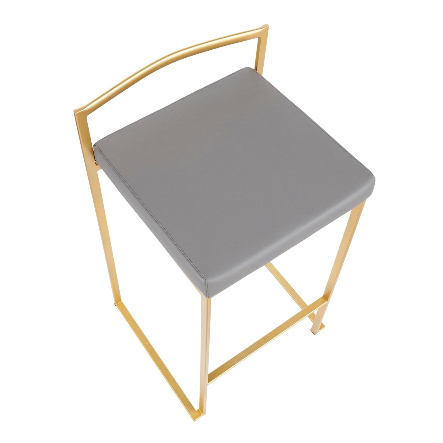 Majestic Office Furniture Stacker 26" Fixed-Height Counter Stool - Set Of 3