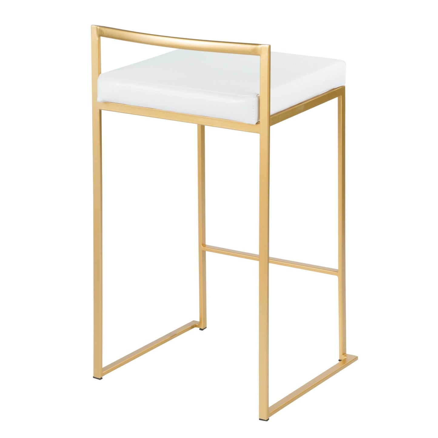 Majestic Office Furniture Stacker 26" Fixed-Height Counter Stool - Set Of 3