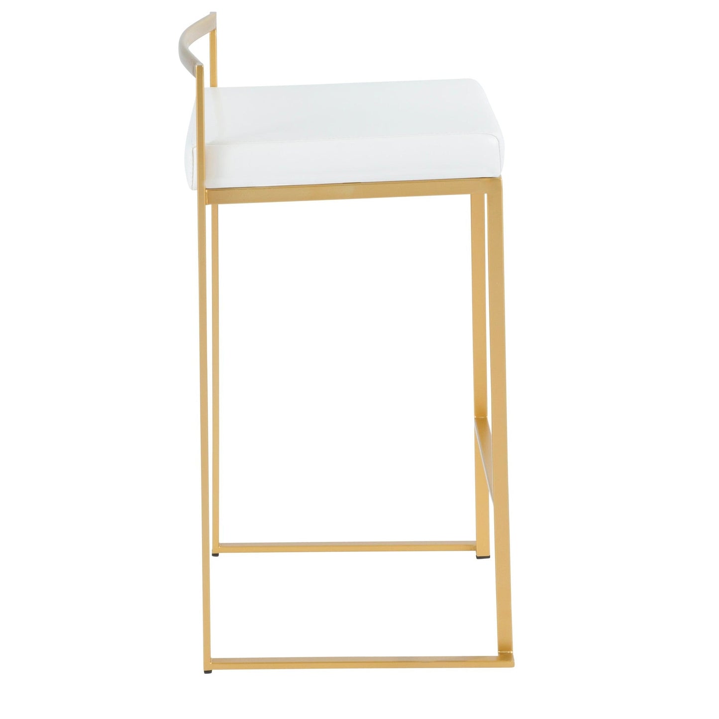 Majestic Office Furniture Stacker 26" Fixed-Height Counter Stool - Set Of 3