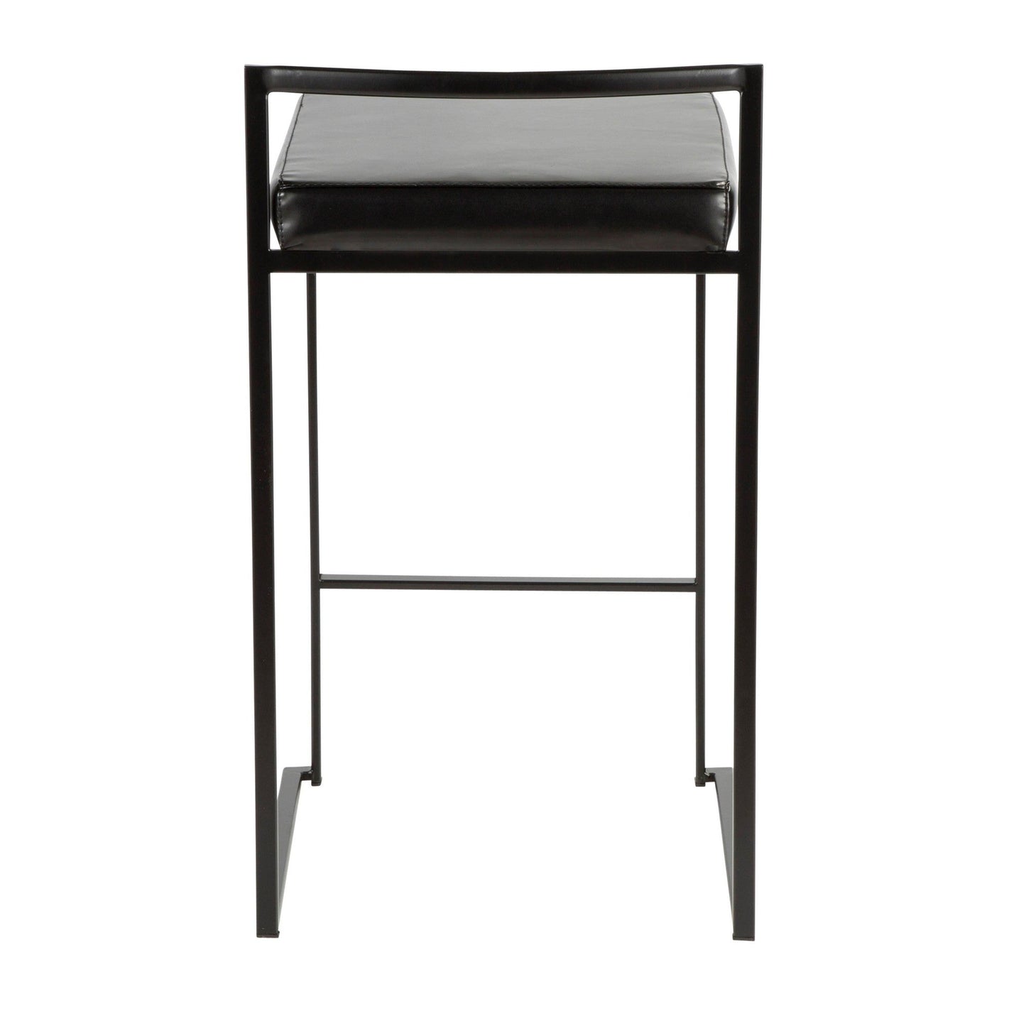 Majestic Office Furniture Stacker 26" Fixed-Height Counter Stool - Set Of 3